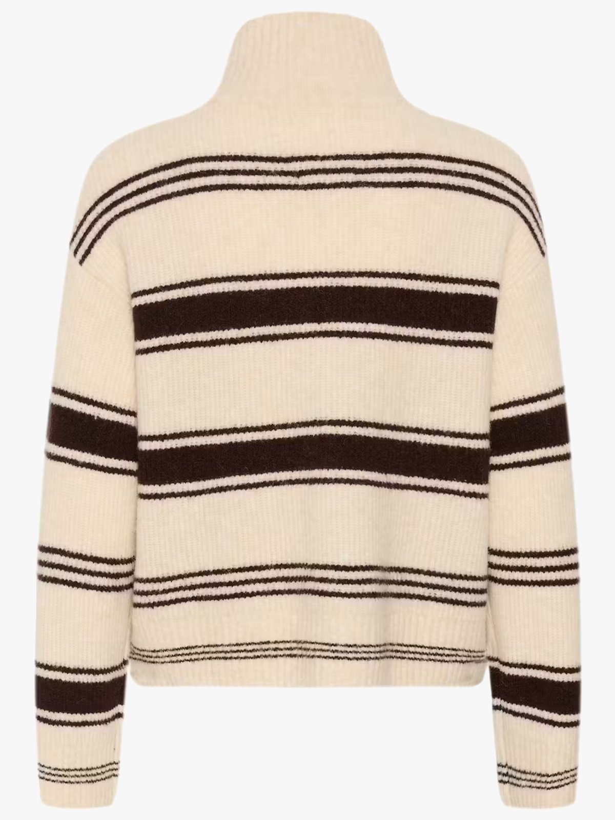 Part Two Camiria Pullover Off White / Brown Stripes