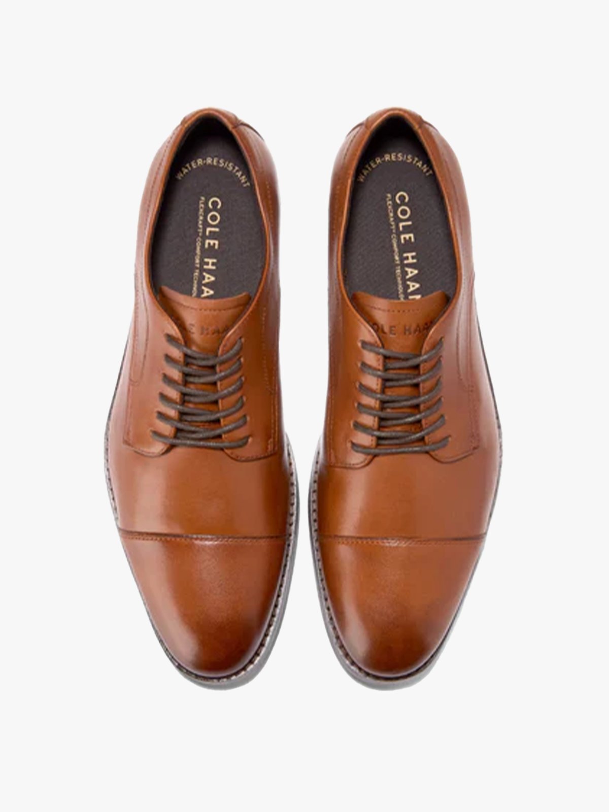 Cole Haan Harmon Grand Cap Oxford British Tan / Dark Brown