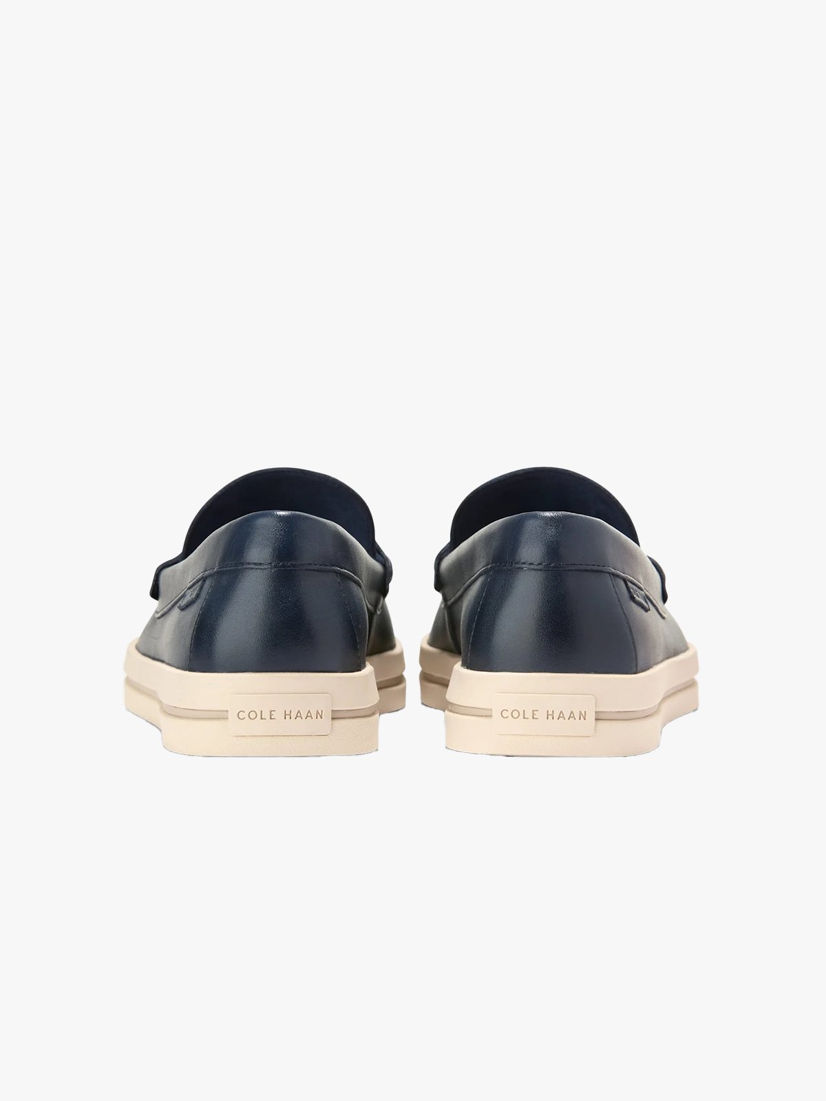 Cole Haan Pinch Long Weekender Penny Loafers Navy Blazer / Angora