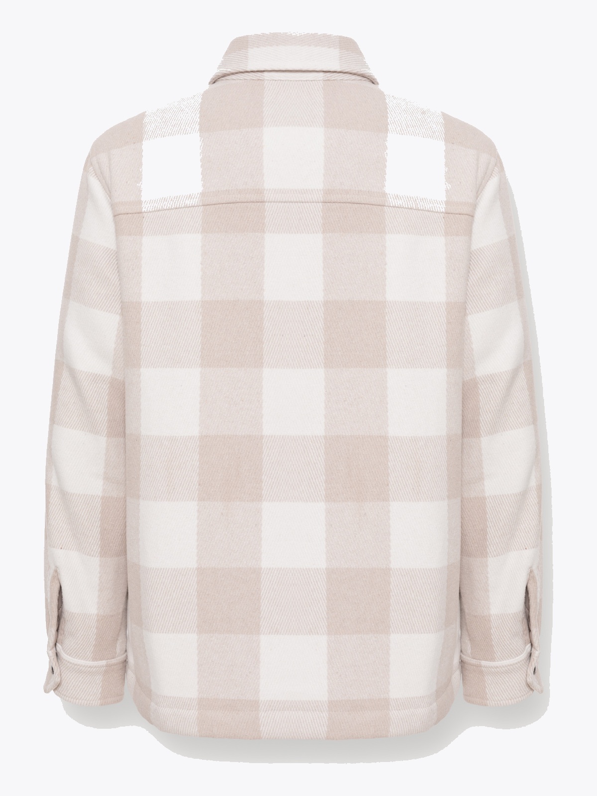 Colmar Check Pattern Overshirt nude tableau