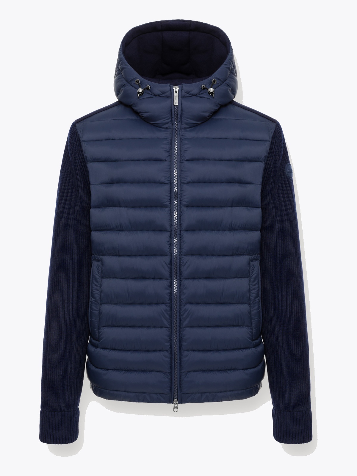 Colmar Multi Material Hoodie Jacket navy blue