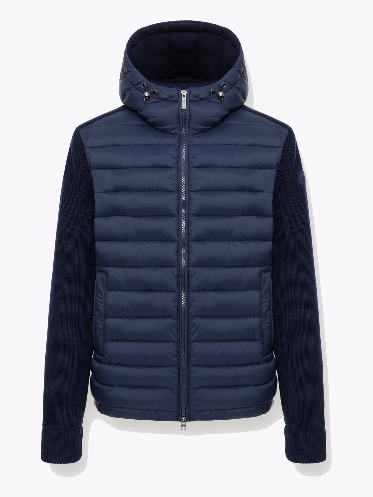 Colmar Multi Material Hoodie Jacket navy blue