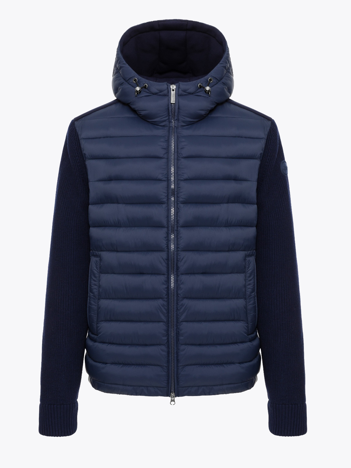 Colmar Multi Material Hoodie Jacket navy blue