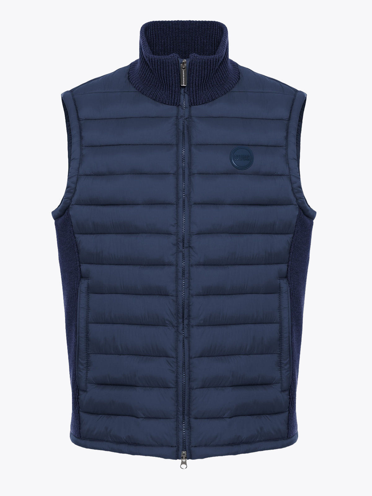 Colmar Multi Material Padded Hybrid Vest navy blue