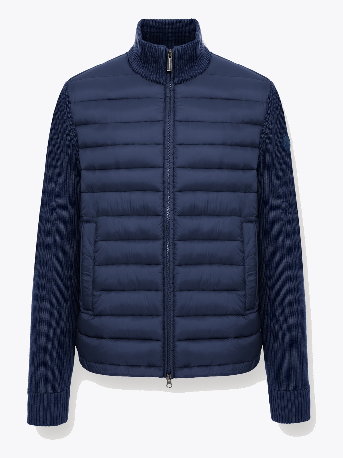Colmar Multi Material Padded Hybrid Jacket navy blue