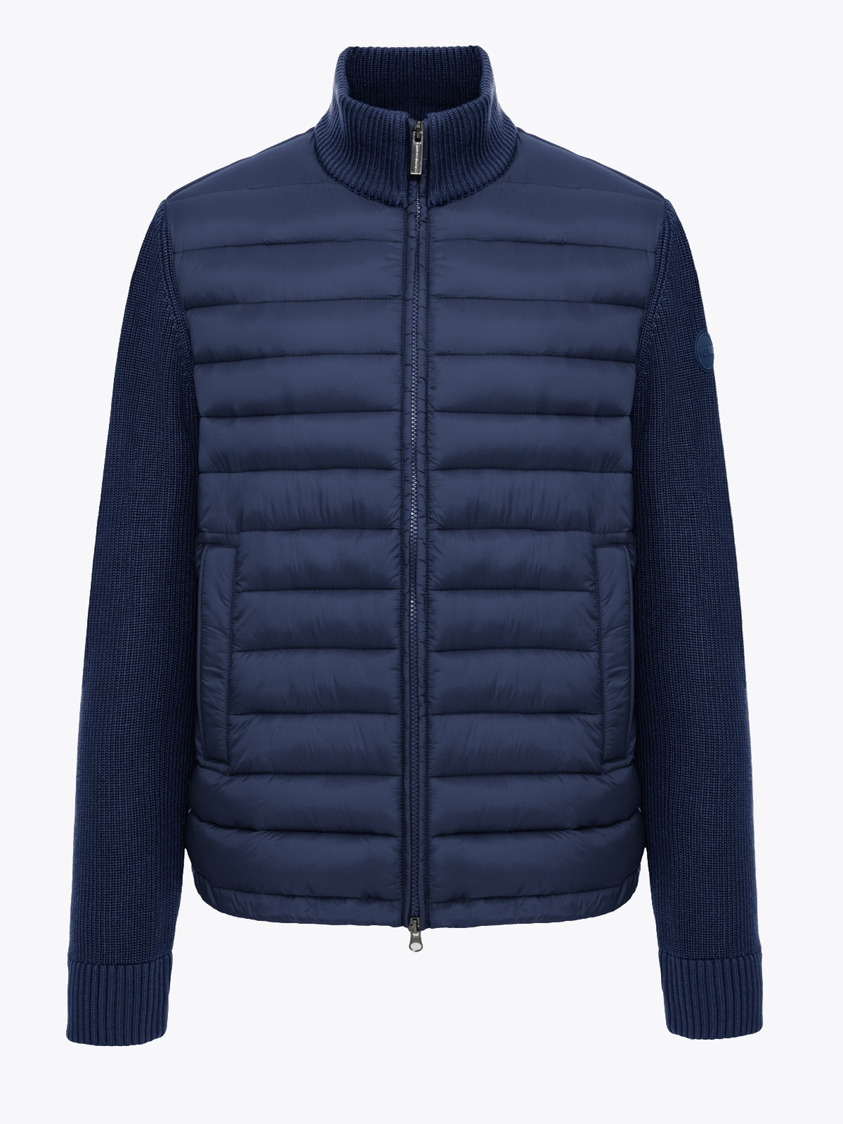 Colmar Multi Material Padded Hybrid Jacket navy blue