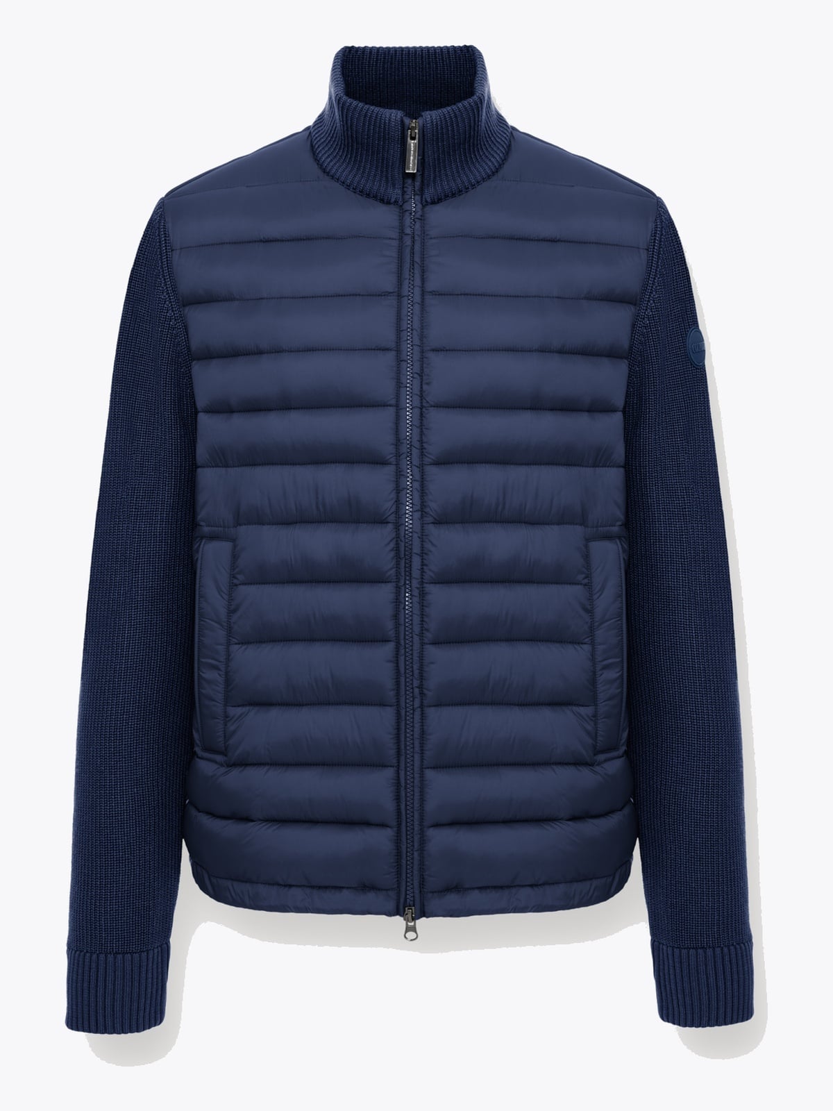 Colmar Multi Material Padded Hybrid Jacket navy blue