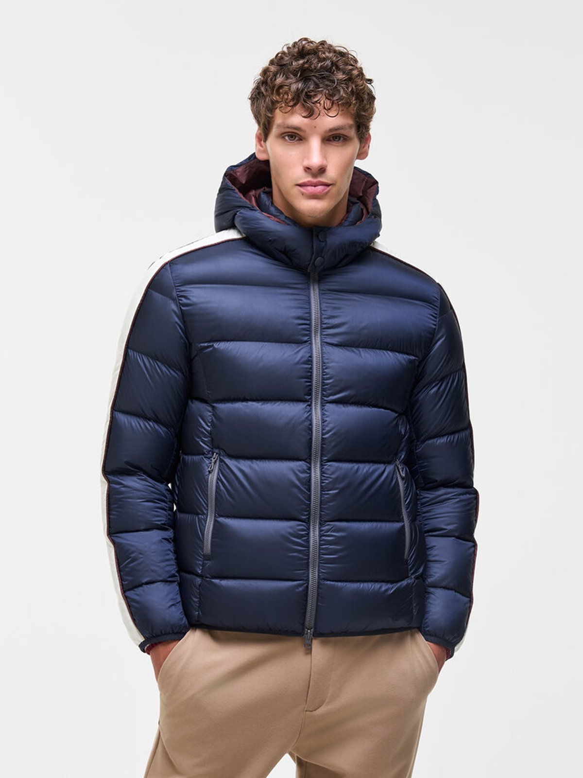Colmar Quilted Jacket navy blue-tofu-brick