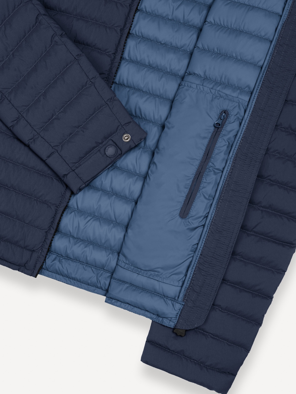 Colmar Quilted Jacket Natural Down Light Weight navy blue-dark blue
