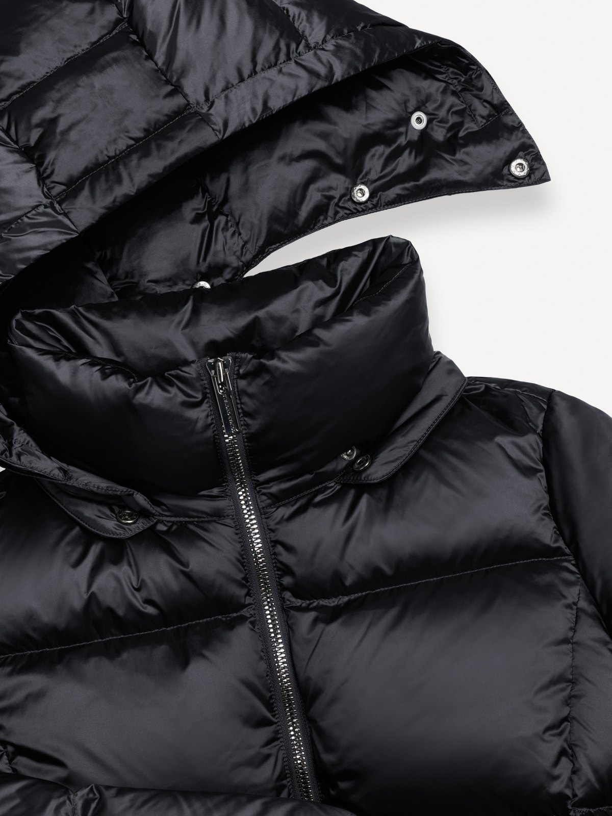 Colmar Long Quilted Jacket black