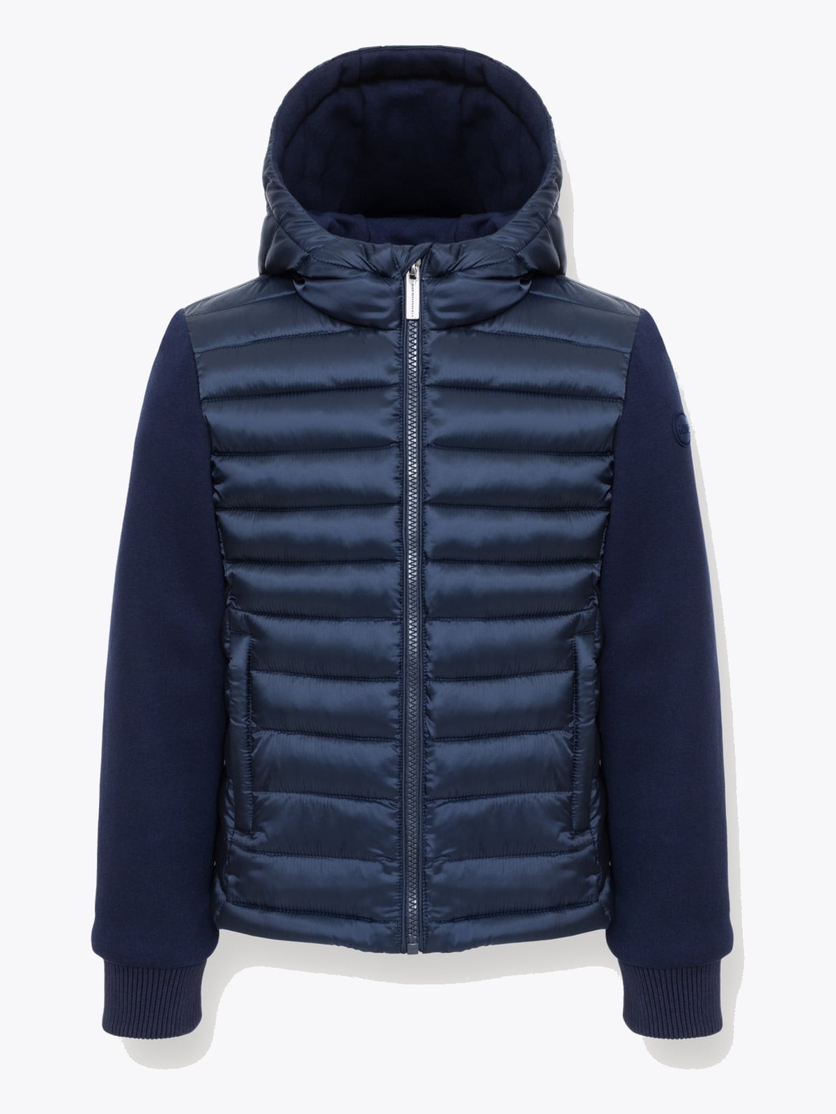 Colmar Wadding Jacket Fleece Sleeves navy blue
