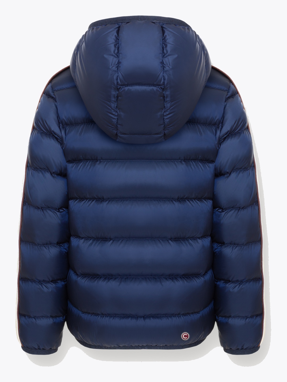 Colmar Quilted Jacket Natural Down Padded navy blue-tofu-brick
