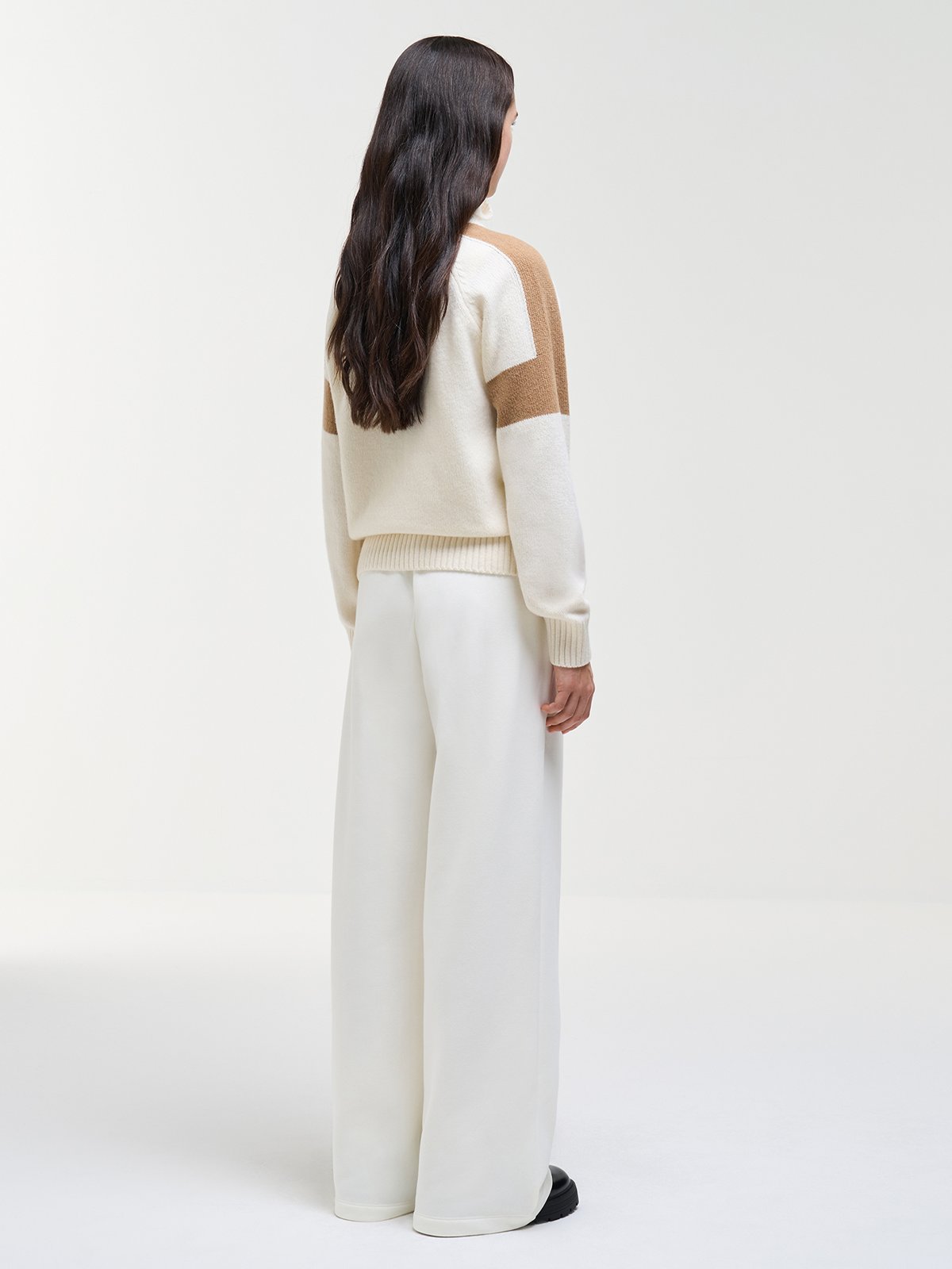 Colmar Bicolour Turtleneck tofu/marrakech