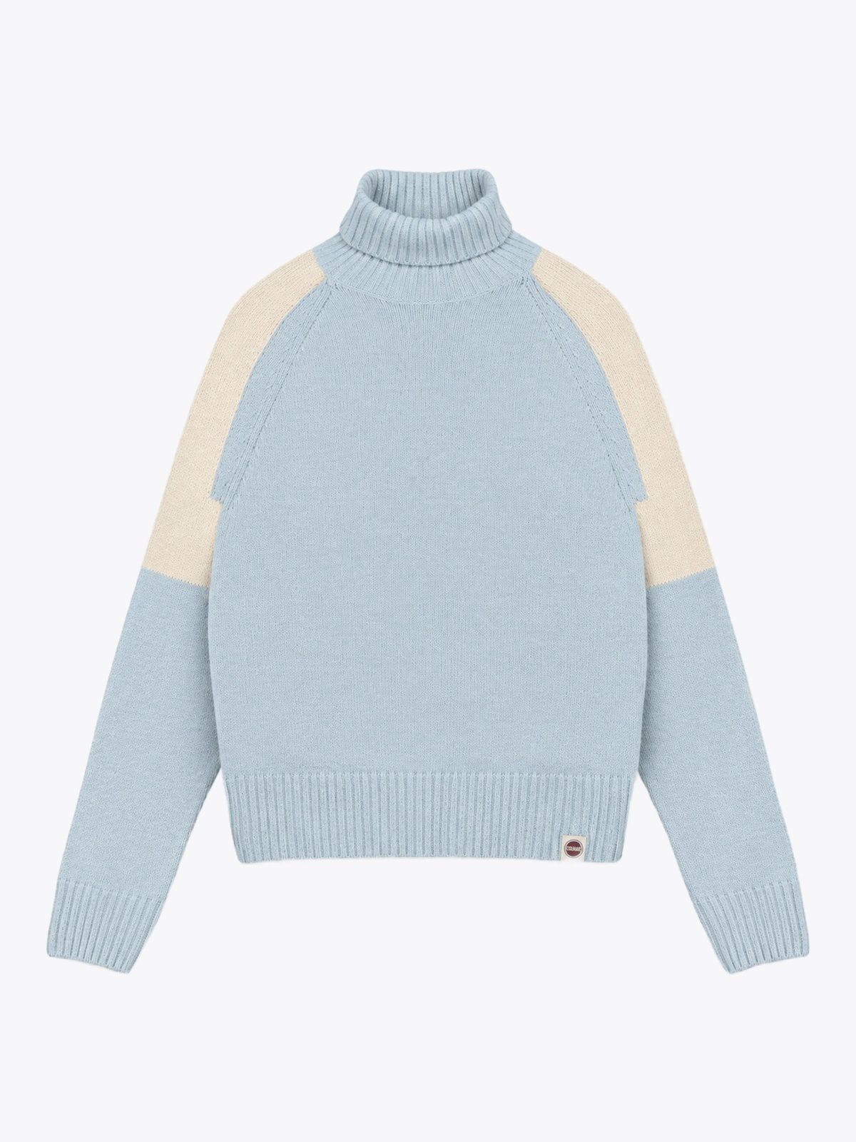 Colmar Bicolour Turtleneck powder blue/tofu