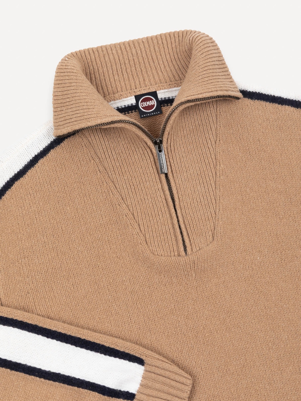 Colmar Heritage Style Half-Zip Sweater marrakech/tofu/navy