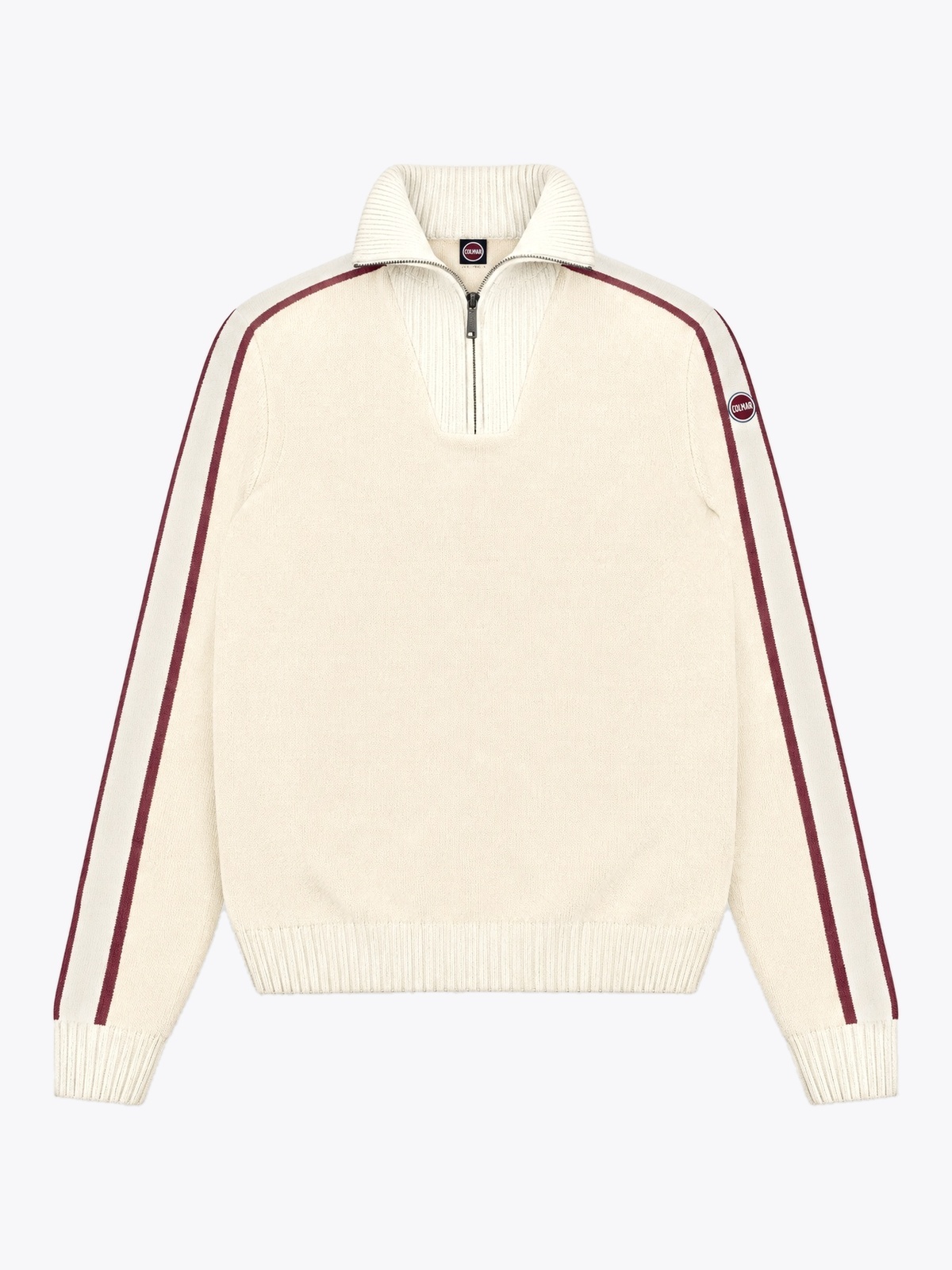 Colmar Heritage Style Half-Zip Sweater tofu/tofu/brick