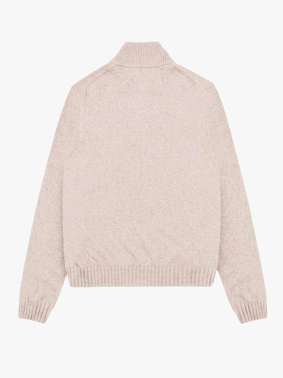 Colmar Blend Wool Half-Zip nude