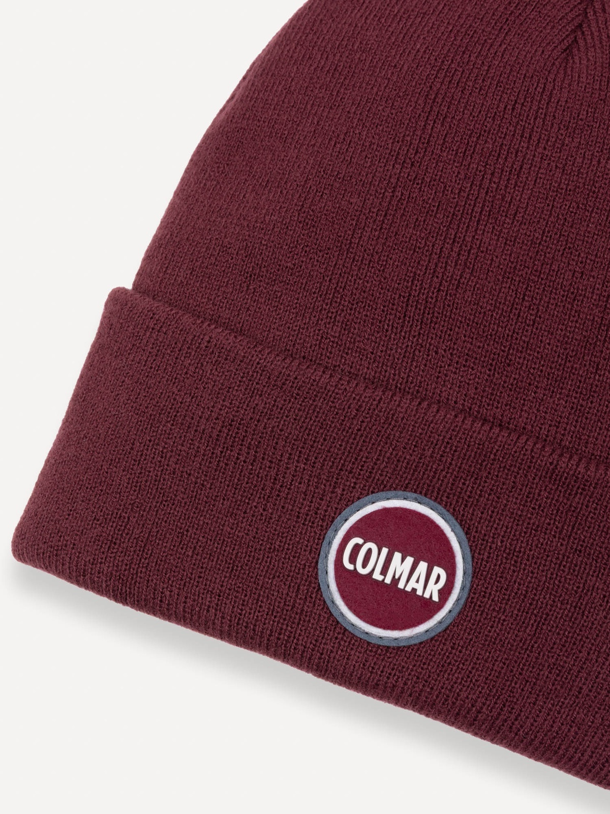 Colmar Stotcking Stitch Knit Beanie brick