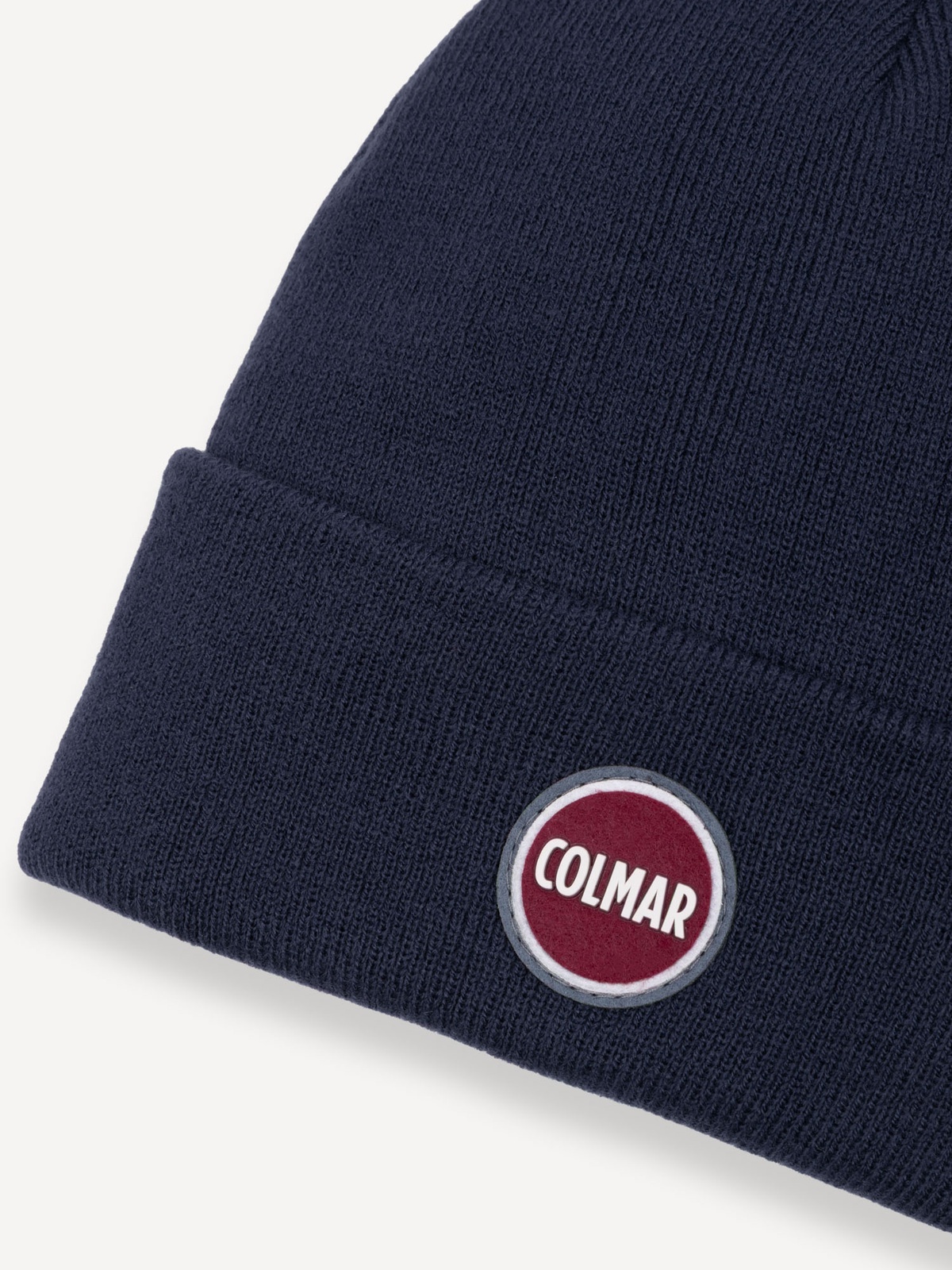 Colmar Stotcking Stitch Knit Beanie navy blue