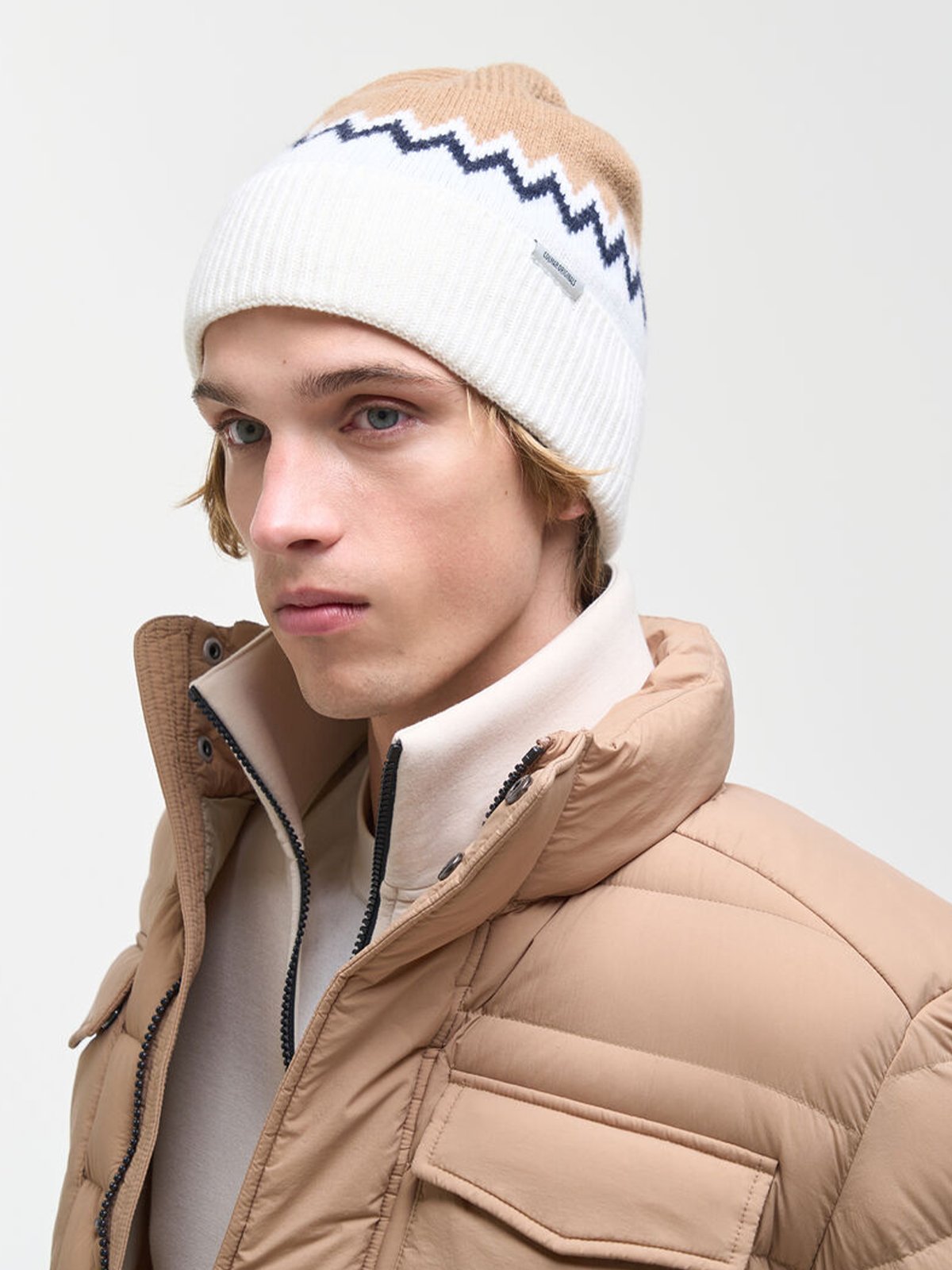 Colmar Jacquard Pattern Beanie marrakech/navy/tofu