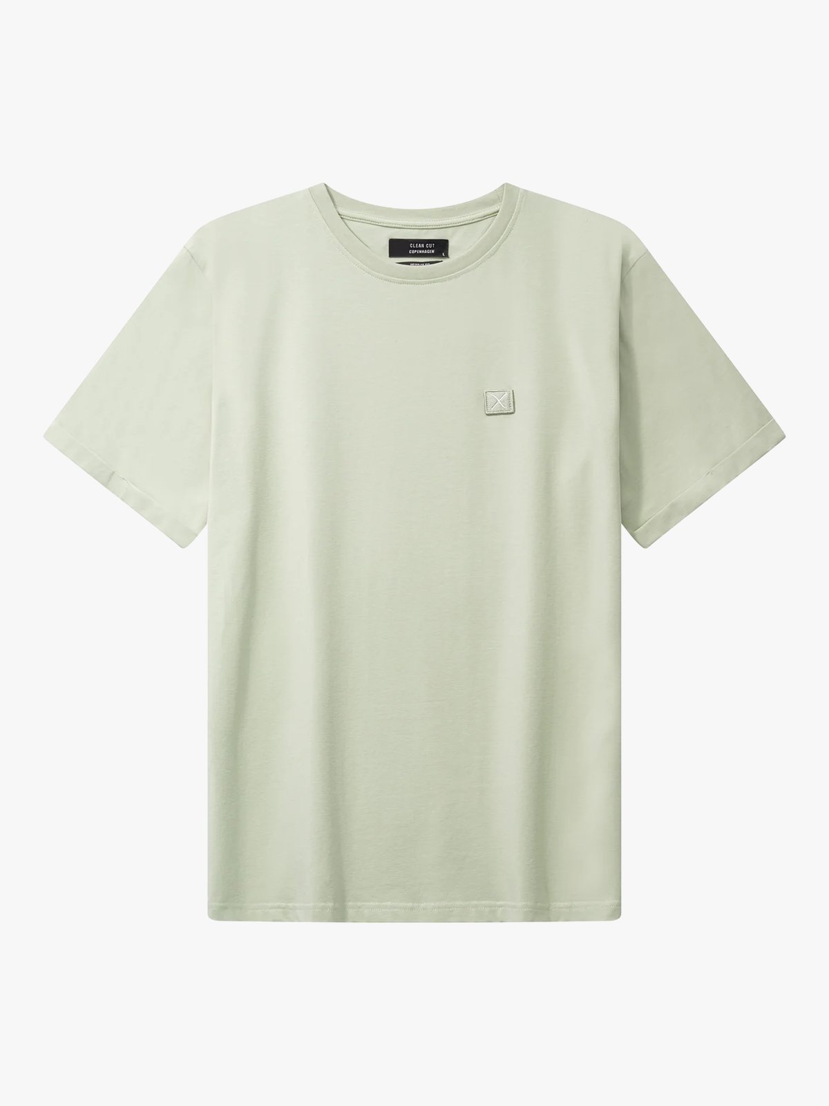 CLEAN CUT COPENHAGEN Basic Organic T-Shirt Desert Sage