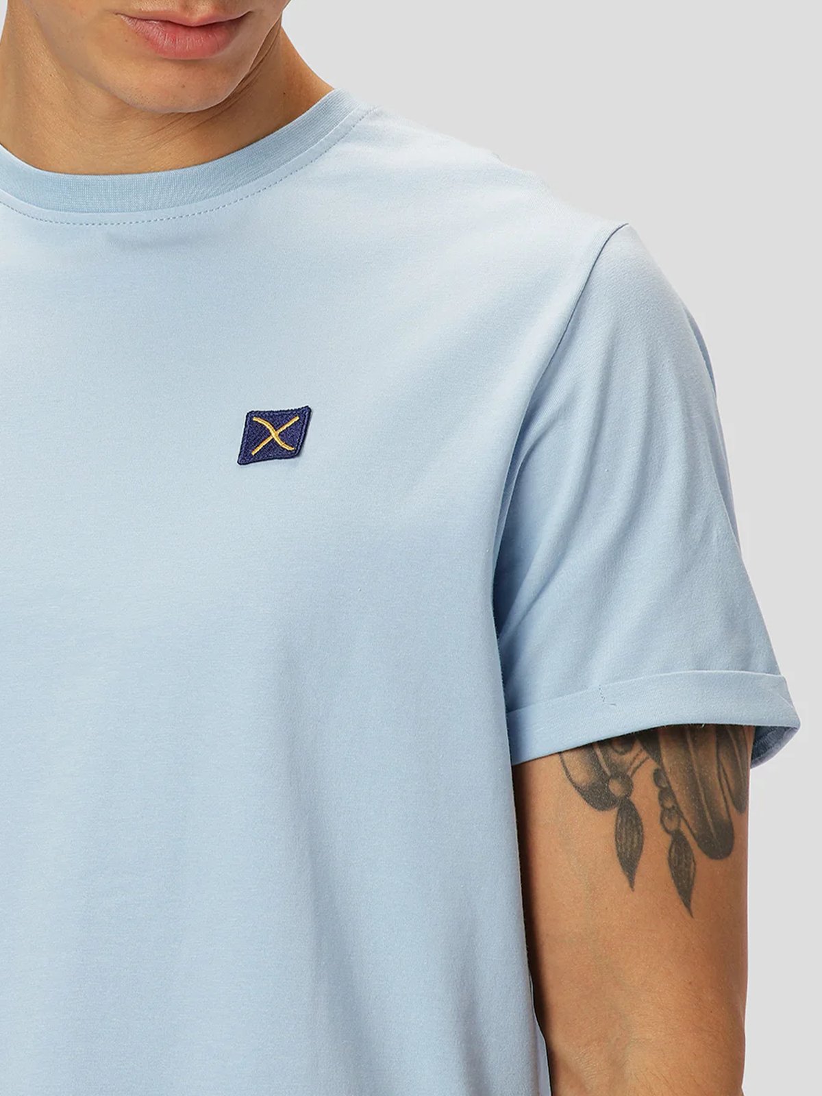 Clean Cut Copenhagen Basic Organic T-Shirt Light Blue
