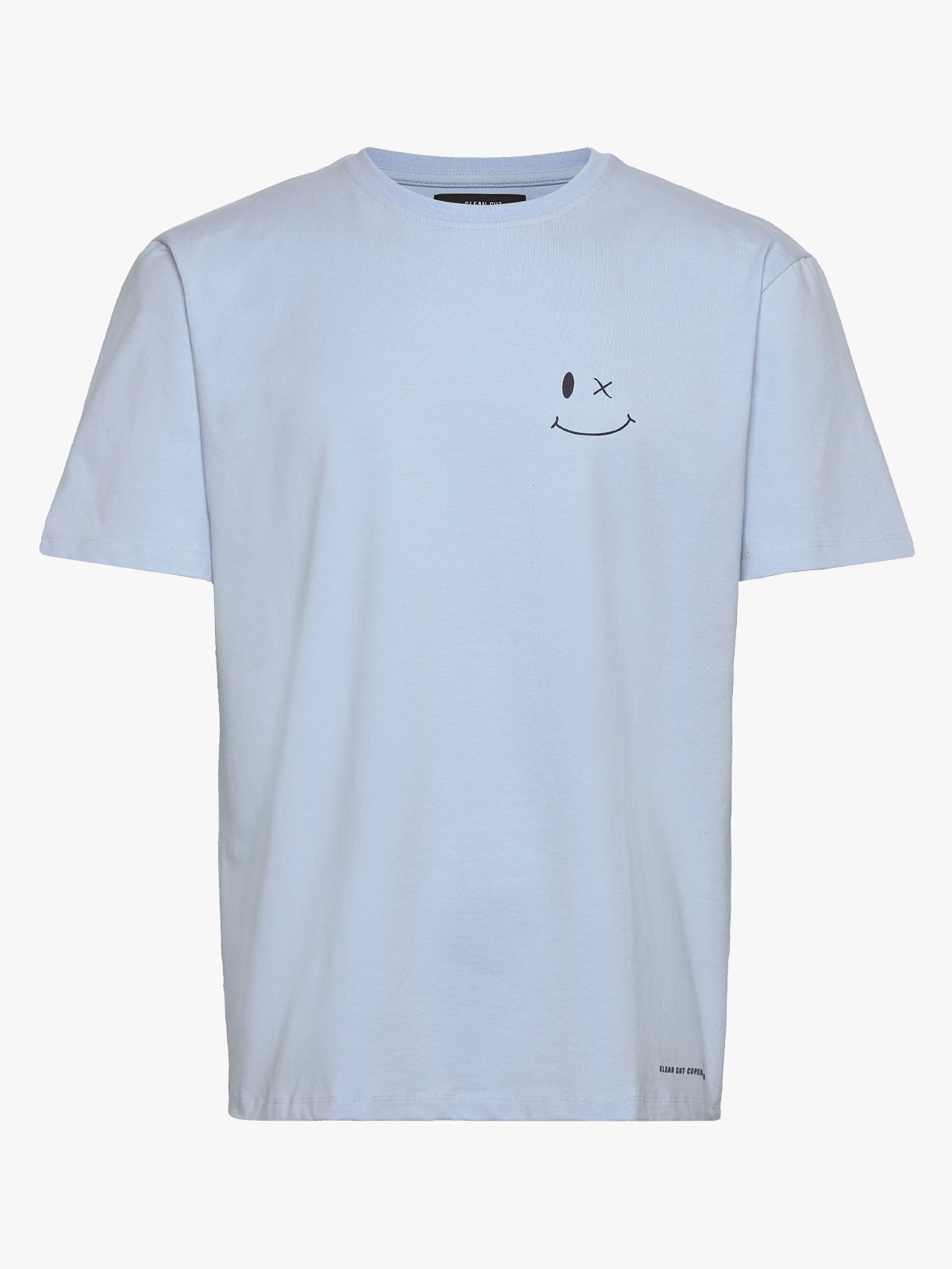 CLEAN CUT COPENHAGEN Patrick Organic Tee Light Blue