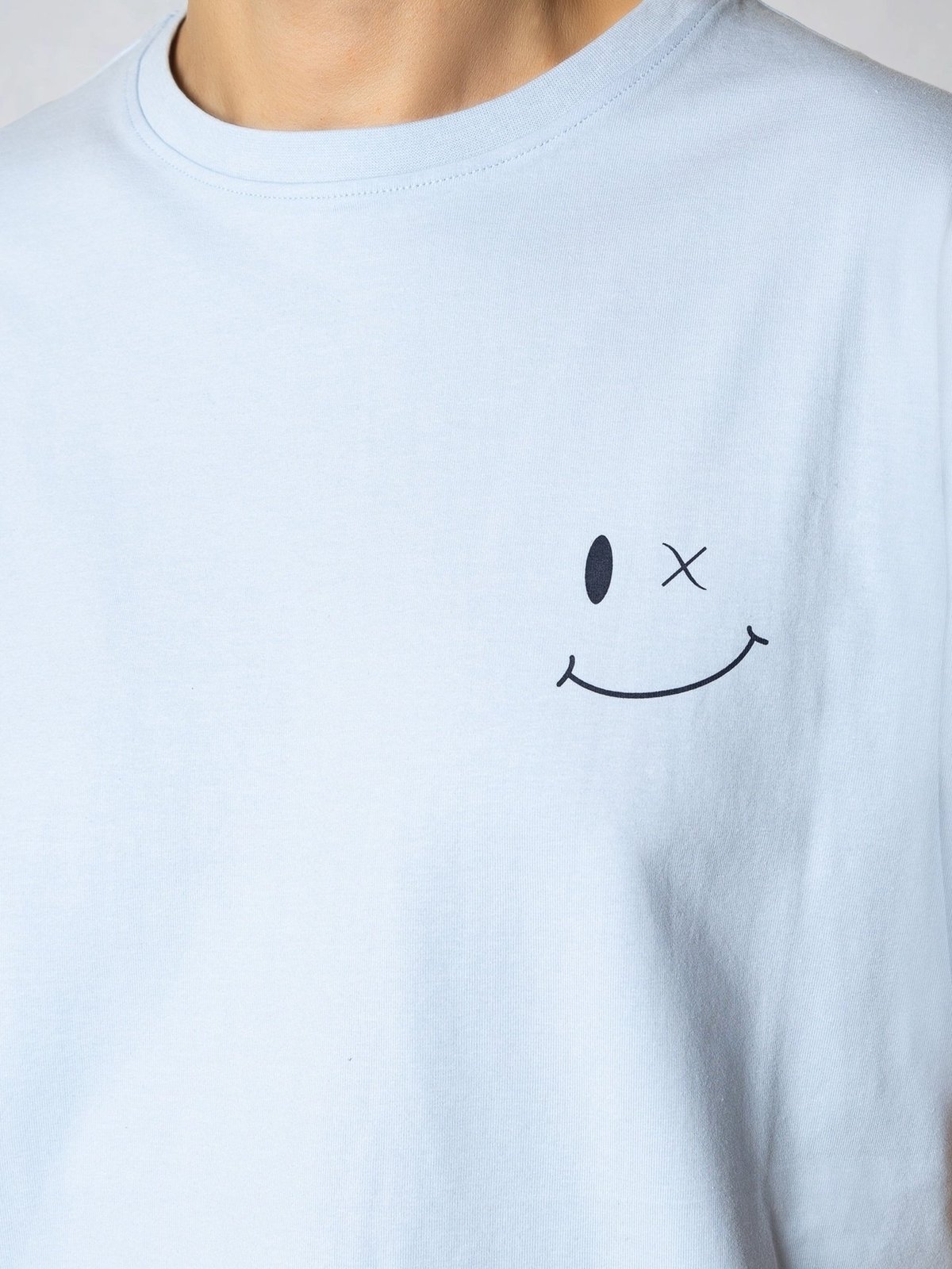 CLEAN CUT COPENHAGEN Patrick Organic Tee Light Blue