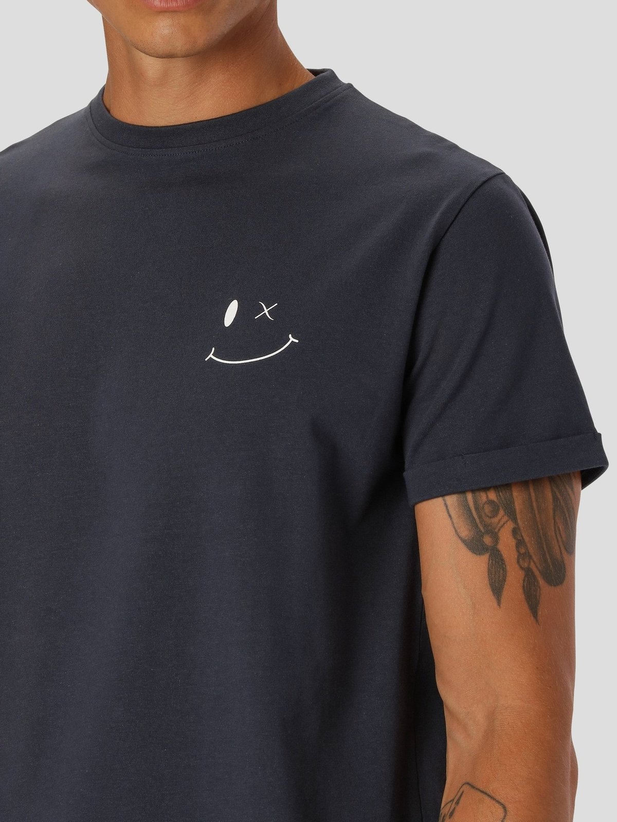 CLEAN CUT COPENHAGEN Patrick Organic Tee Navy