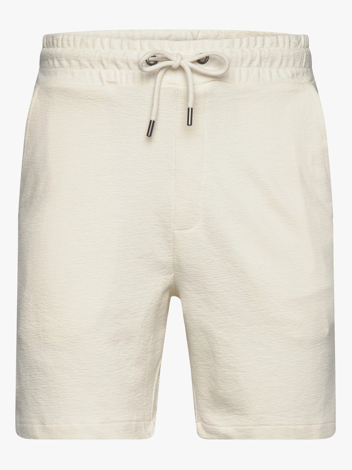 CLEAN CUT COPENHAGEN Calton Structured Shorts Ecru
