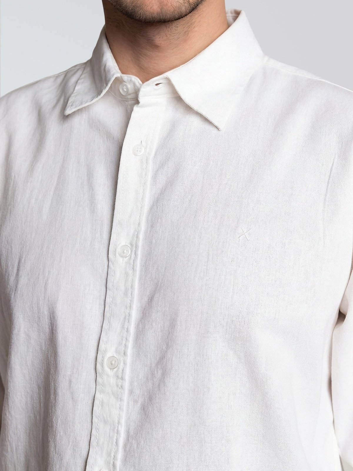 Clean Cut Copenhagen Luca Shirt Long Sleeve White