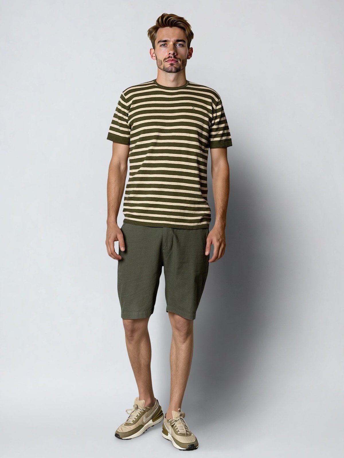 CLEAN CUT COPENHAGEN Barcelona Luca Shorts Army