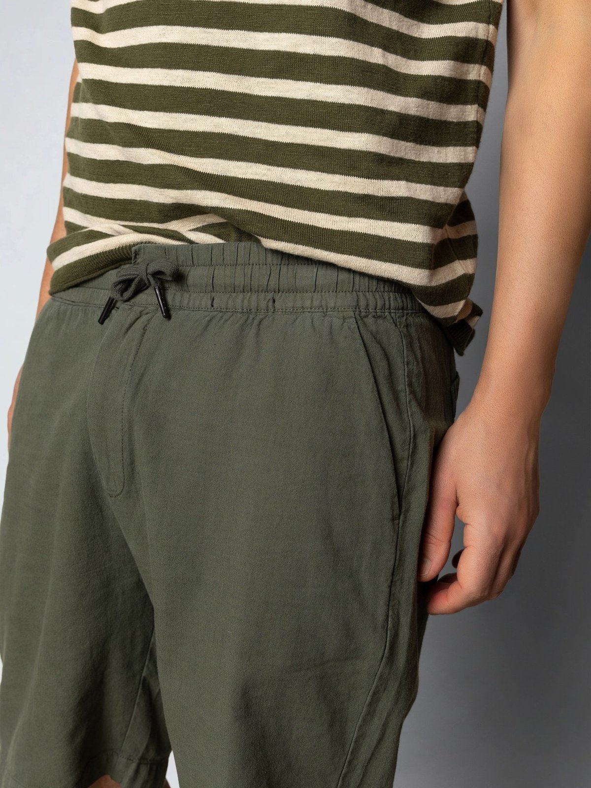 CLEAN CUT COPENHAGEN Barcelona Luca Shorts Army