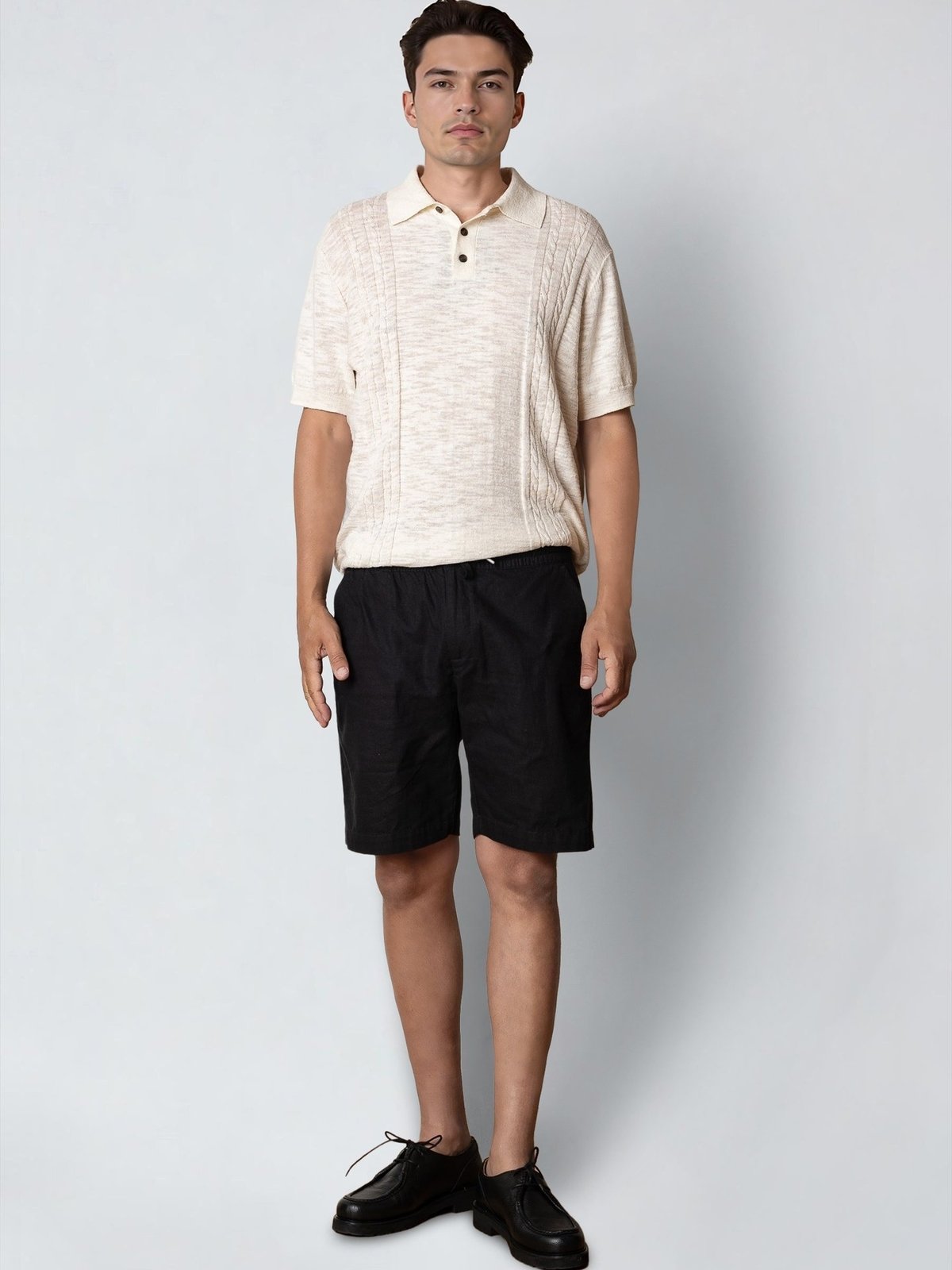 CLEAN CUT COPENHAGEN Barcelona Luca Shorts Black