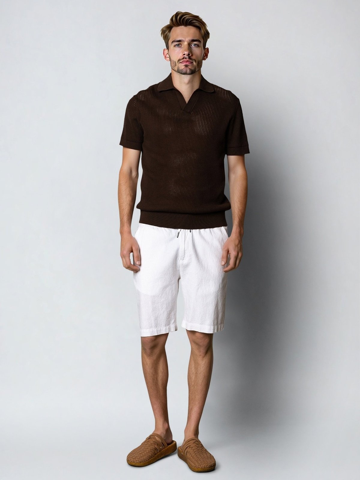 CLEAN CUT COPENHAGEN Barcelona Luca Shorts White