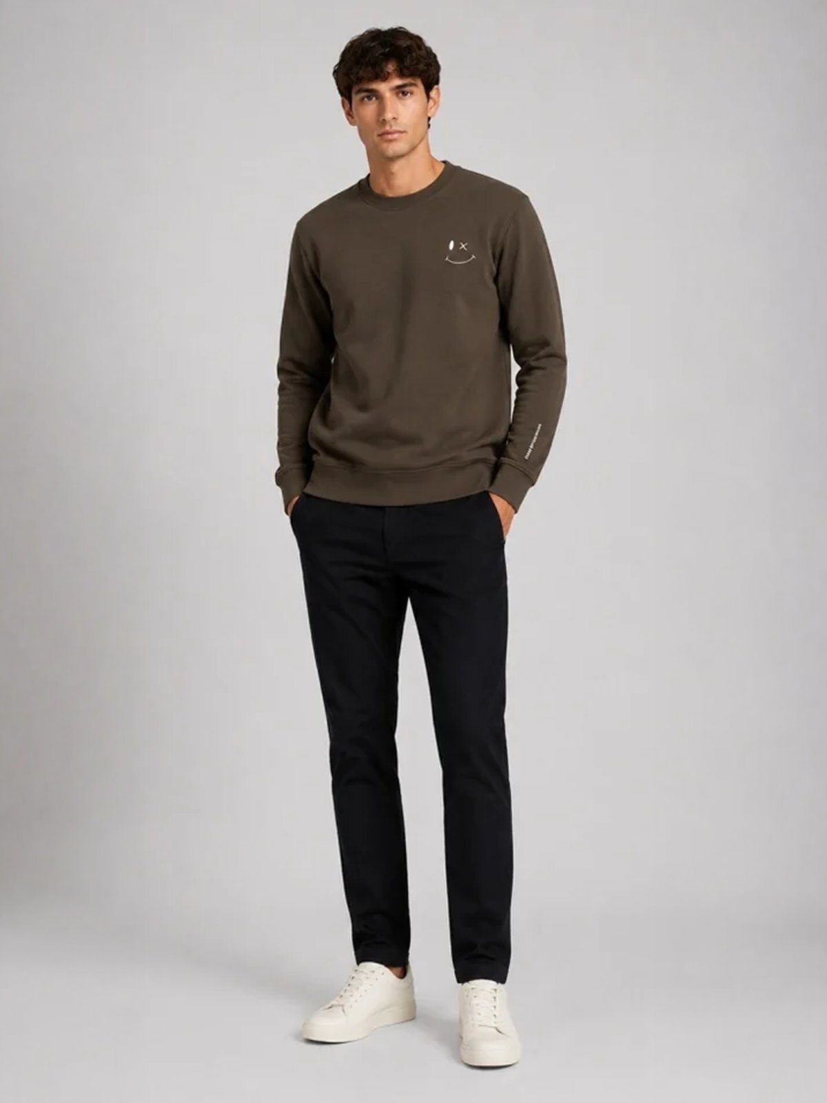 Clean Cut Copenhagen Patrick Sweatshirt Dark Brown