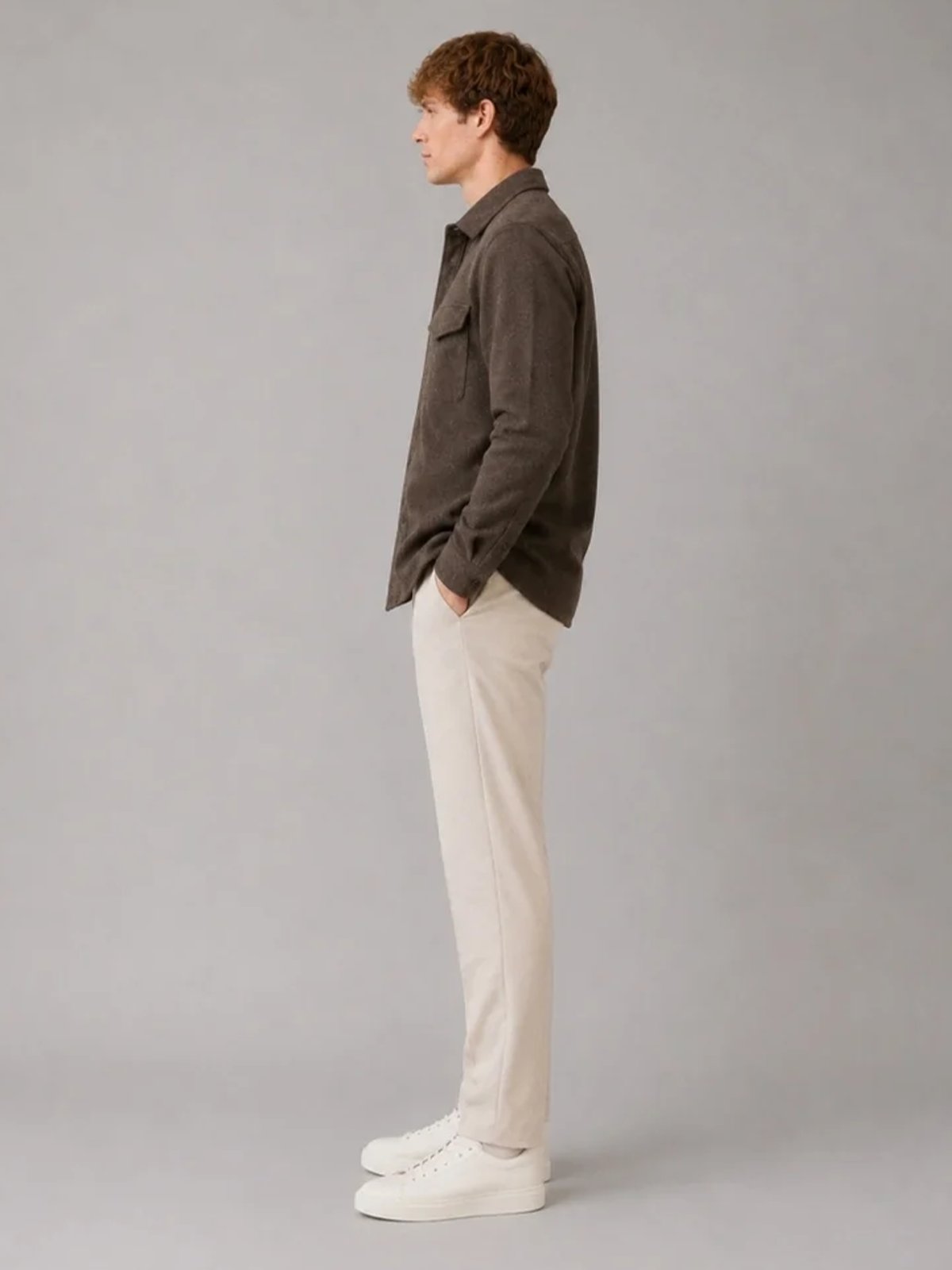 Clean Cut Copenhagen Ditlev Overshirt Dark Brown