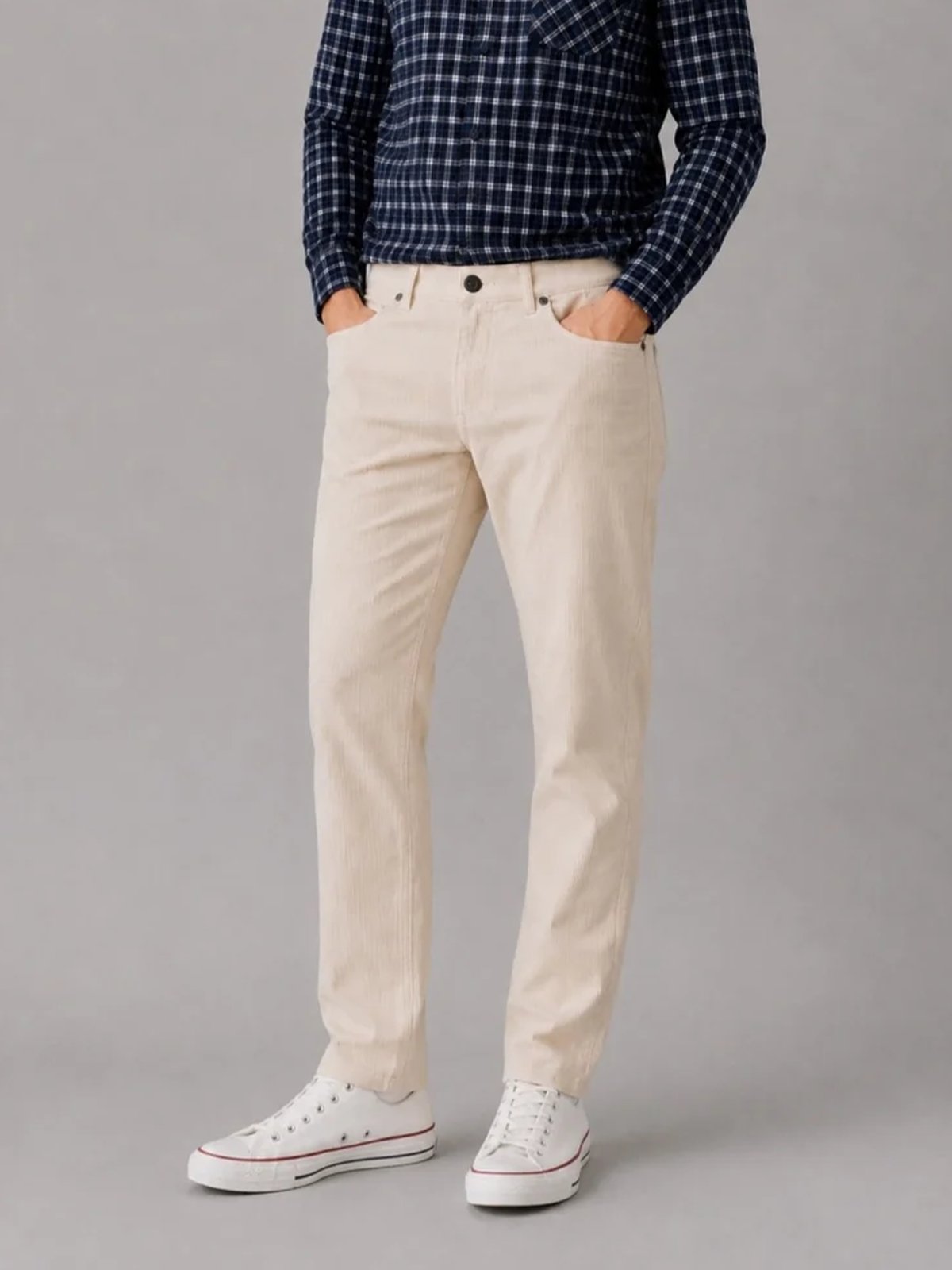 Clean Cut Copenhagen London Corduroy Pants Ecru