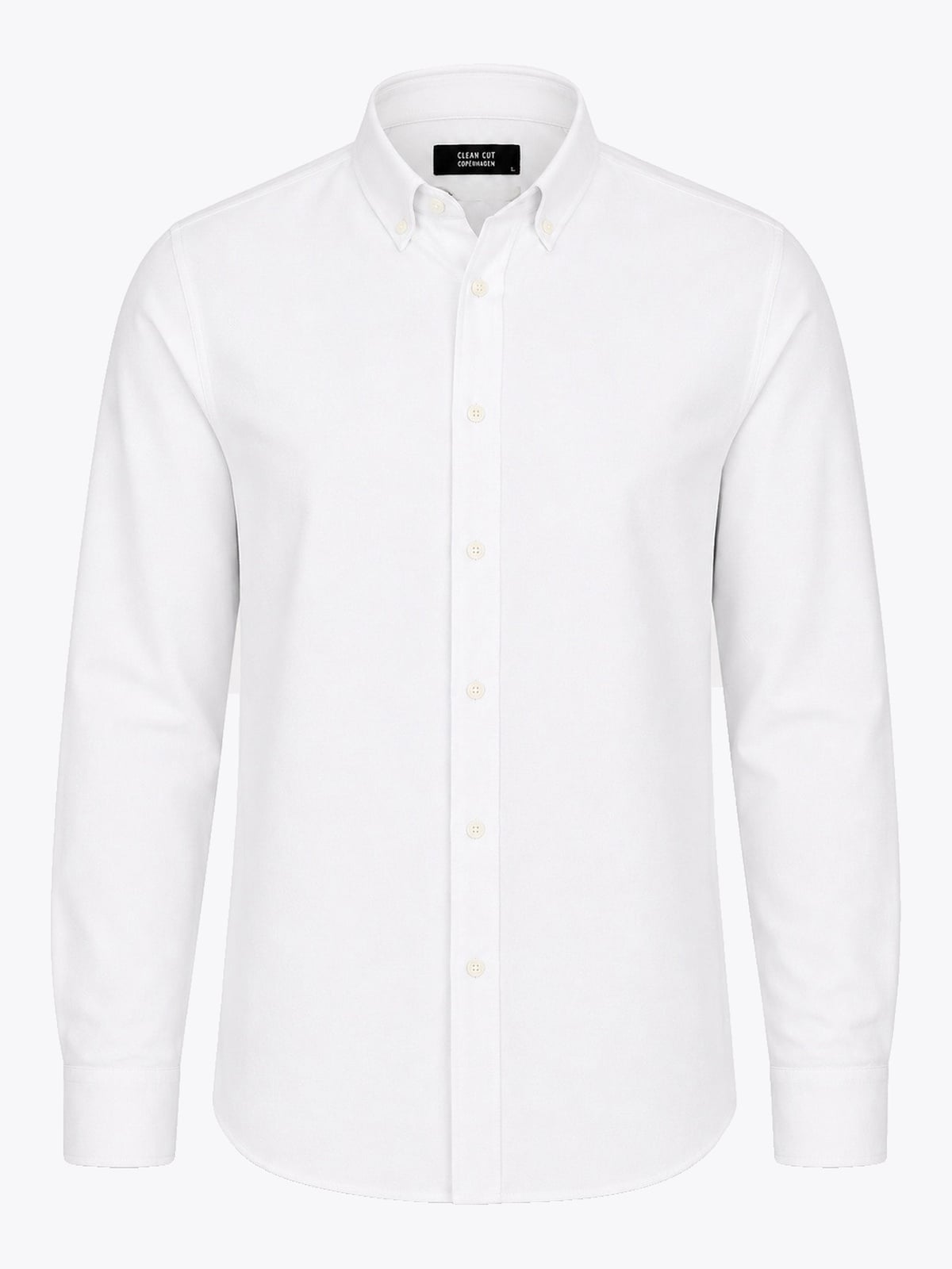 Clean Cut Copenhagen Oxford Shirt White