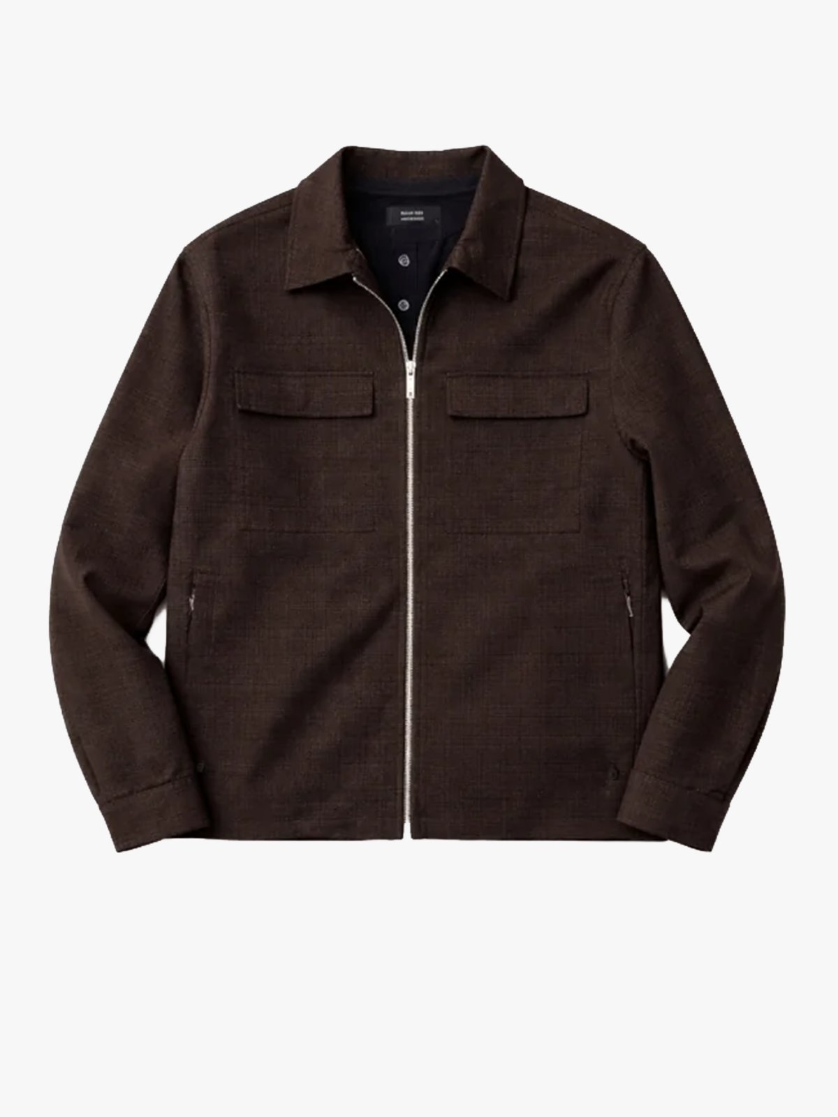 Clean Cut Copenhagen Sigurd Structured Jacket Dark Brown