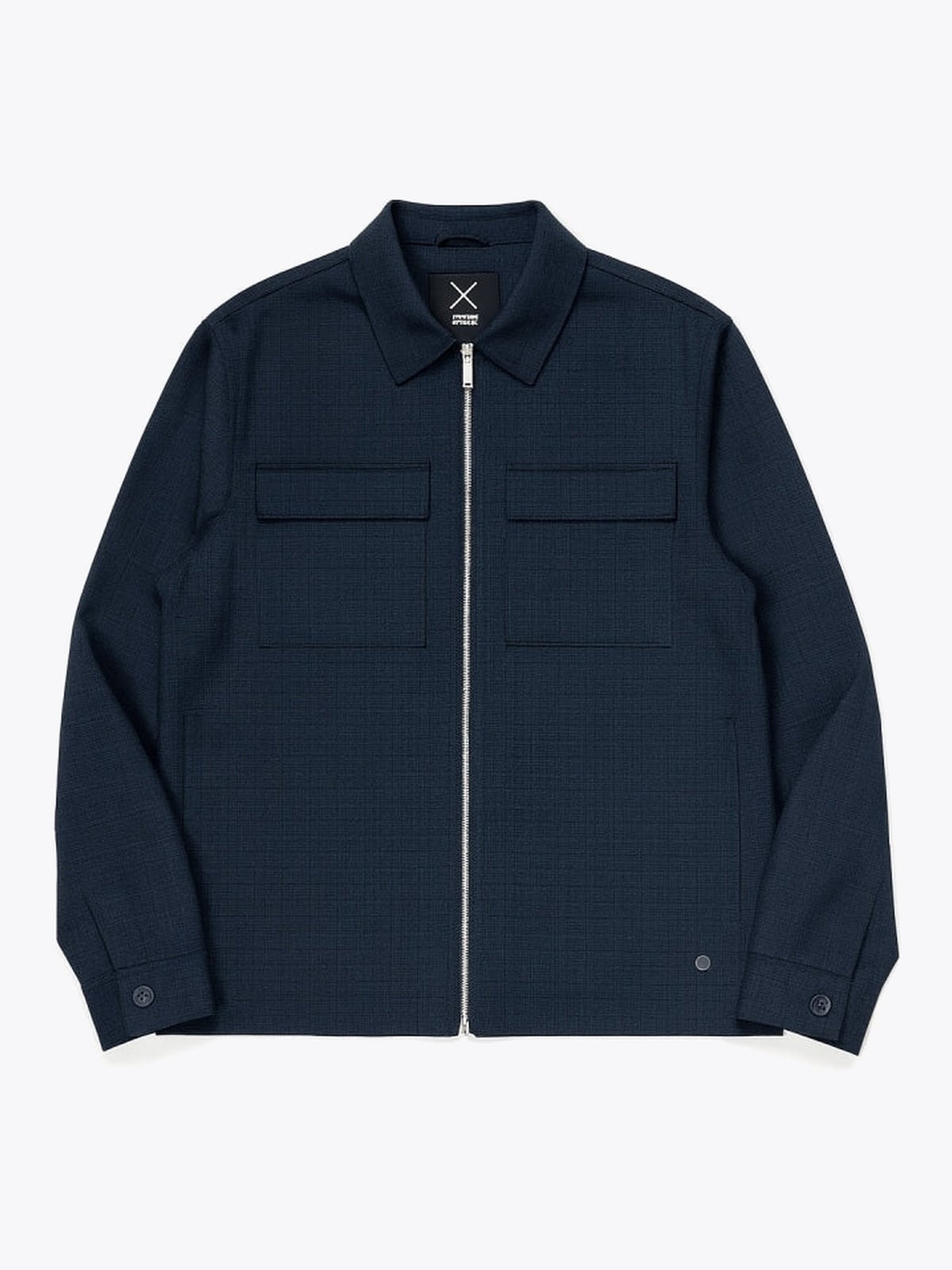 Clean Cut Copenhagen Sigurd Structured Jacket Blå