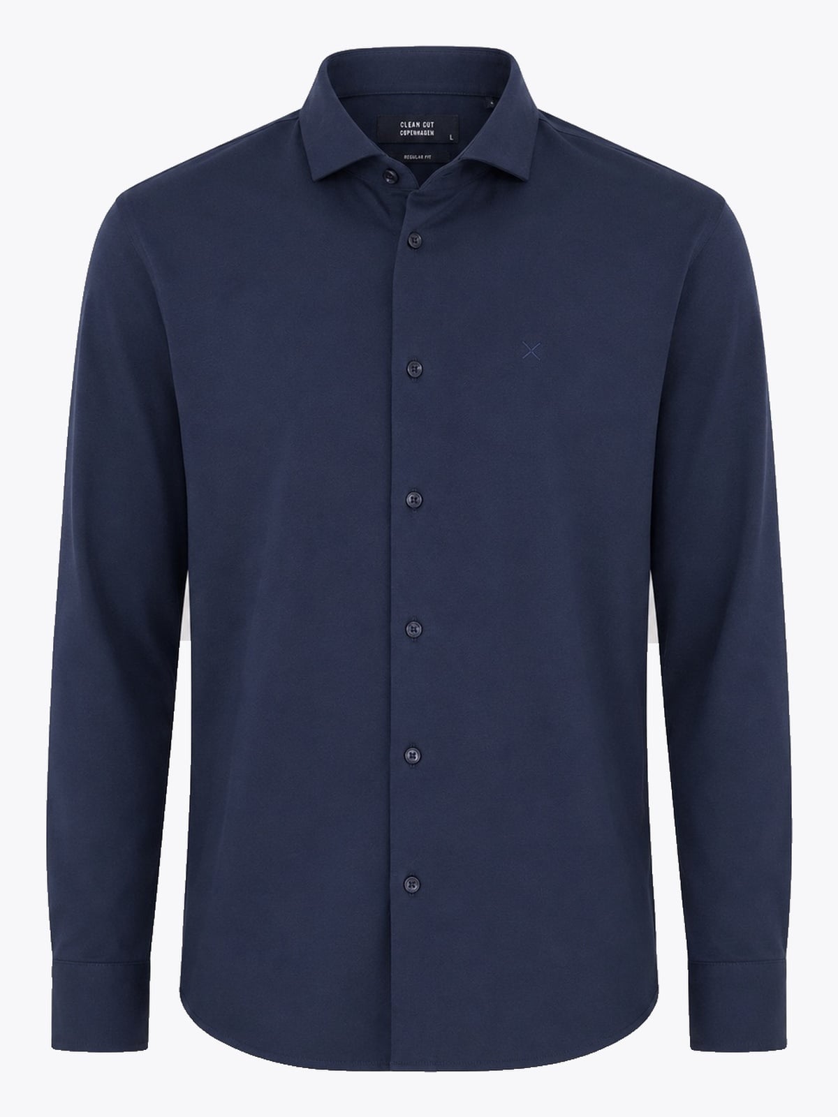 Clean Cut Copenhagen Emil Stretch Shirt Navy