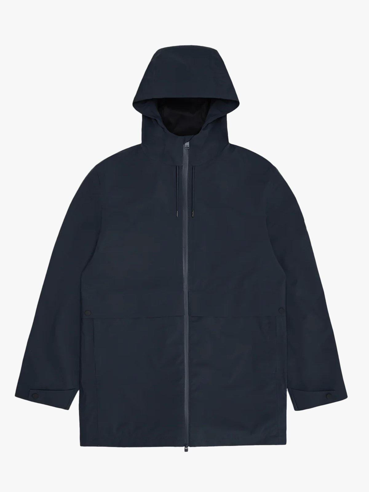 Rains Suva Hardshell Long Jacket Navy