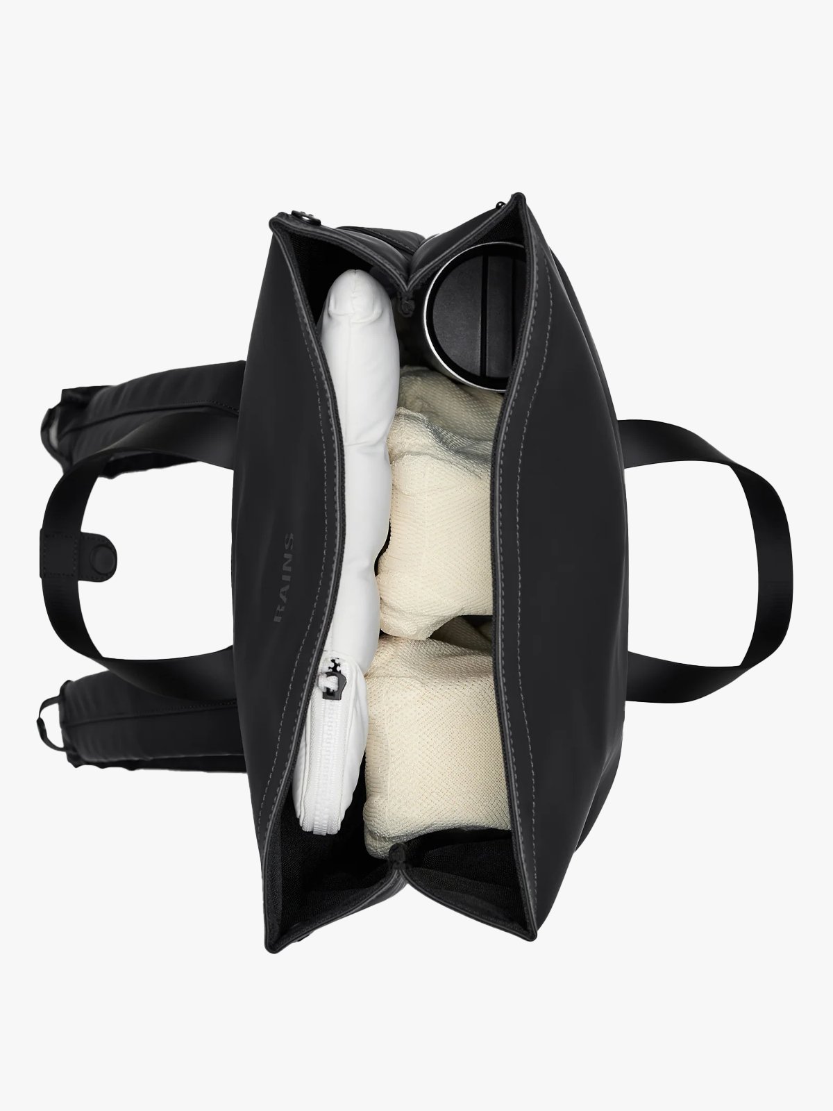 Rains 2 Way Tote Backpack Black