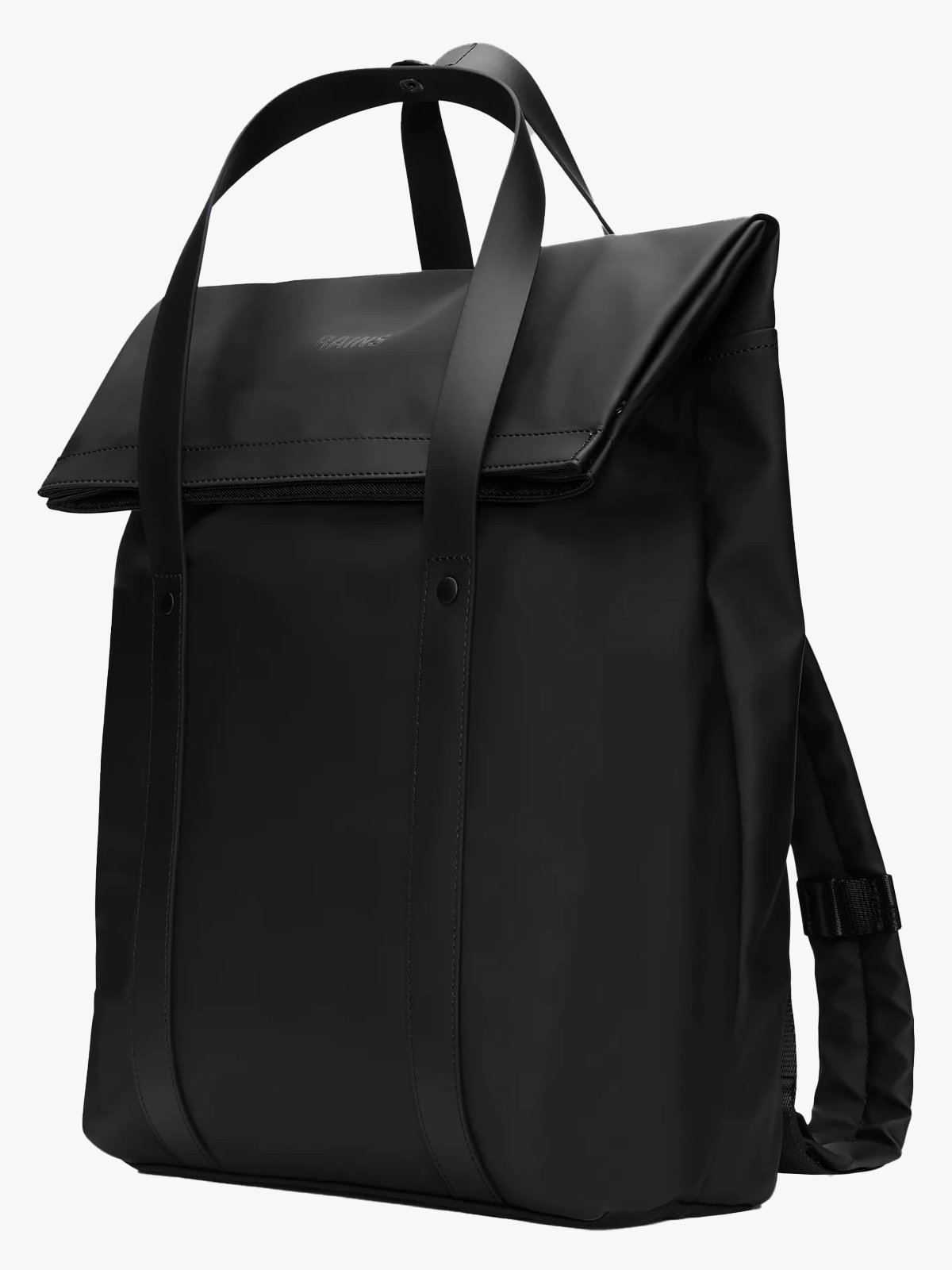 Rains 2 Way Tote Backpack Black