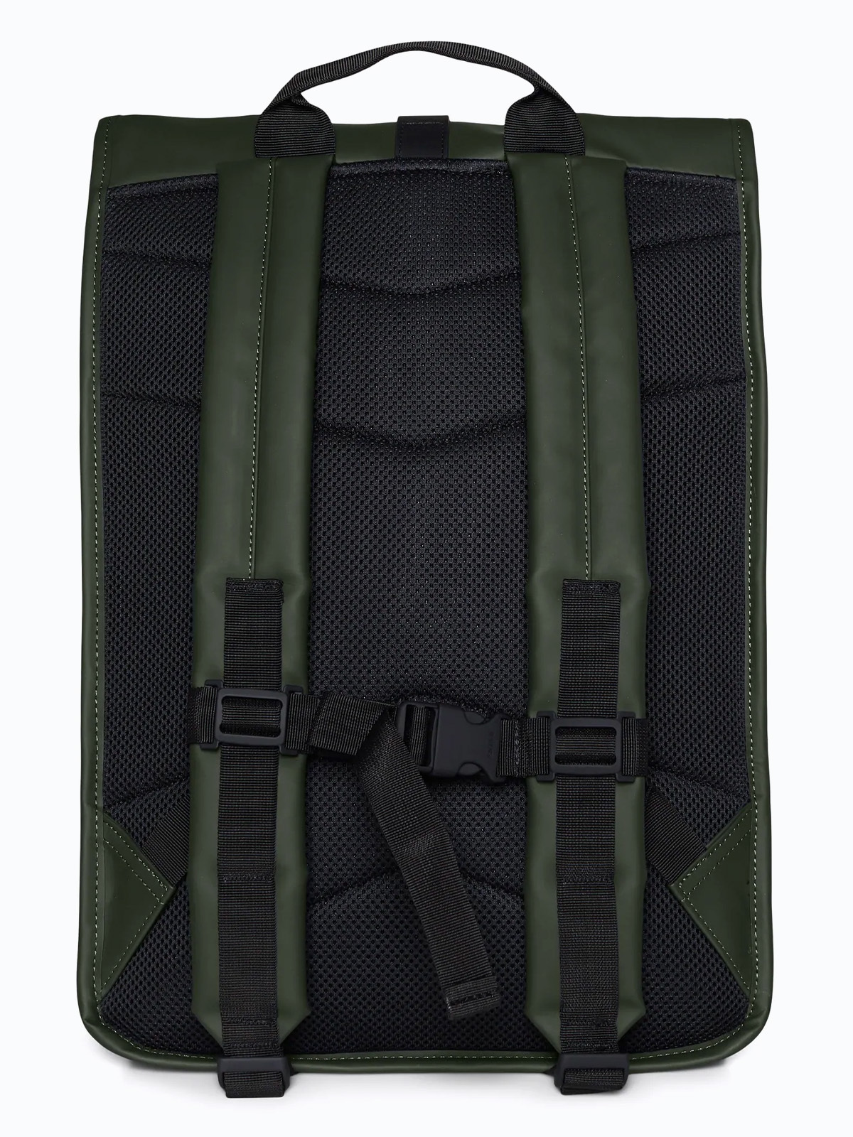Rains Rolltop Rucksack Green