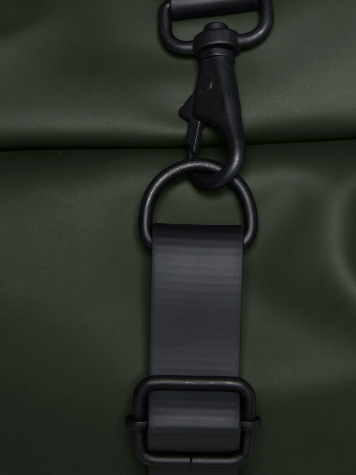 Rains Rolltop Rucksack Green