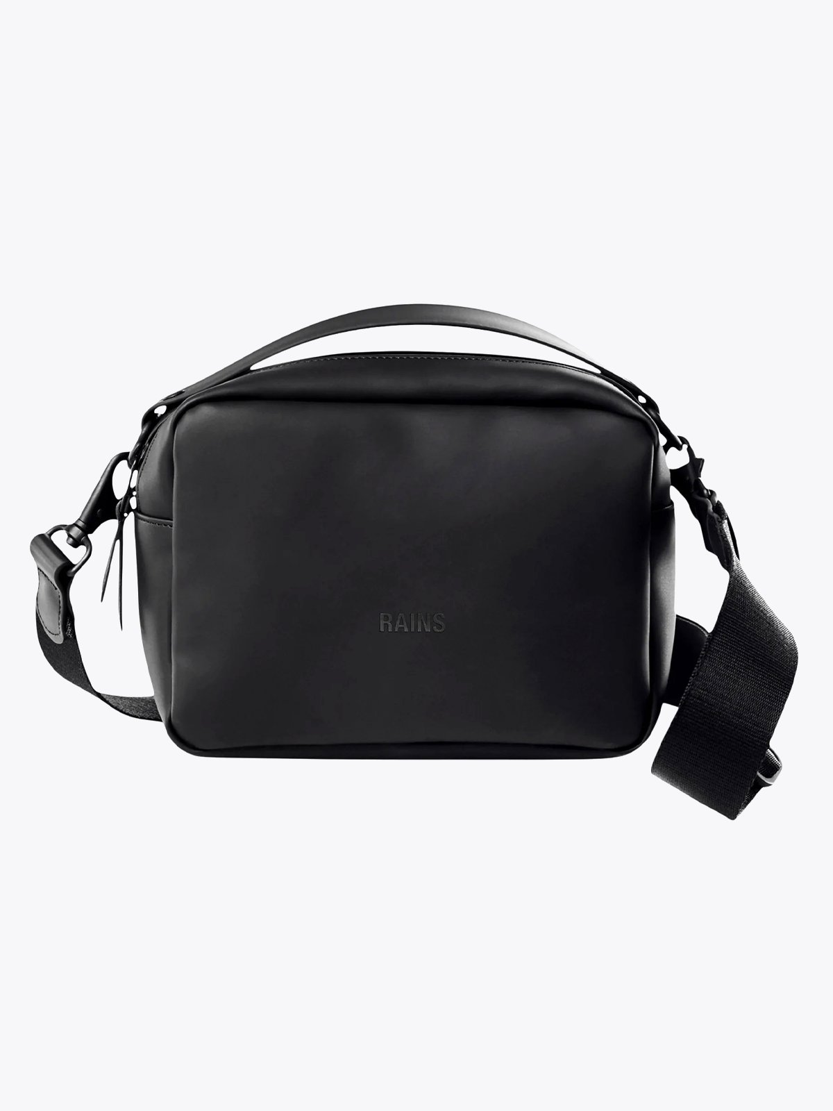 Rains Box Bag Black