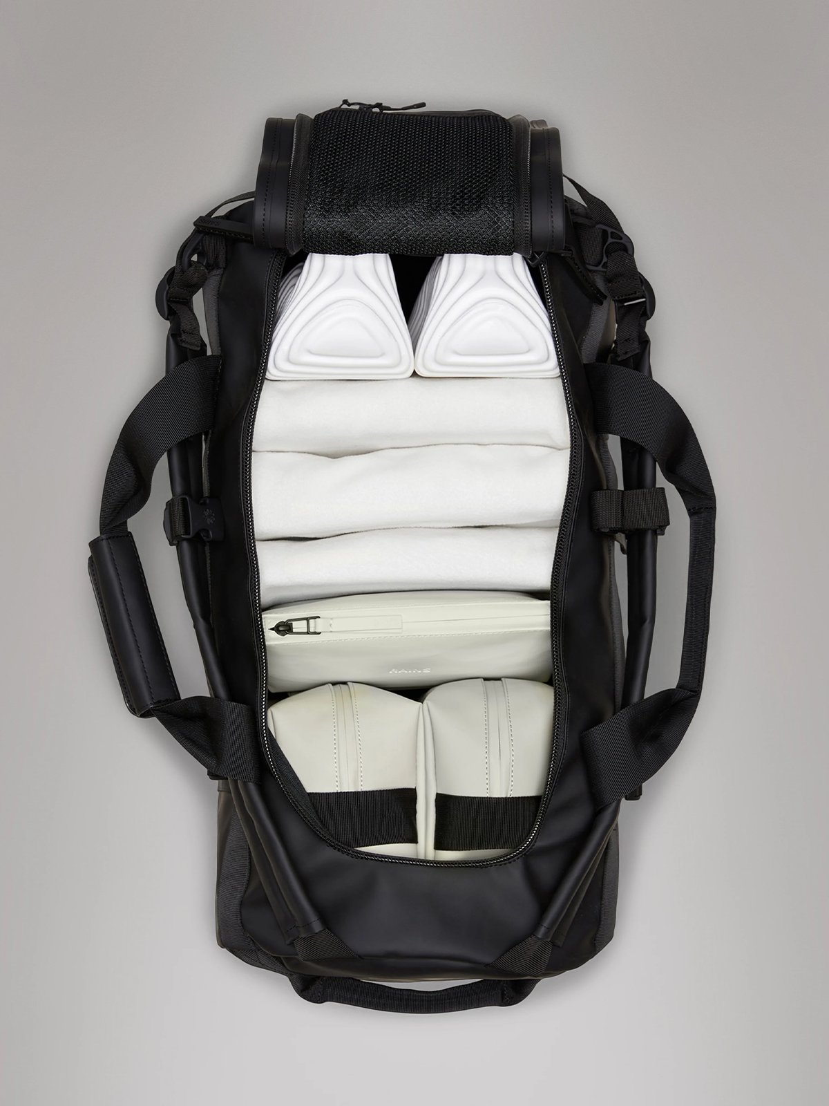 Rains Texel Duffel Bag W3 Black