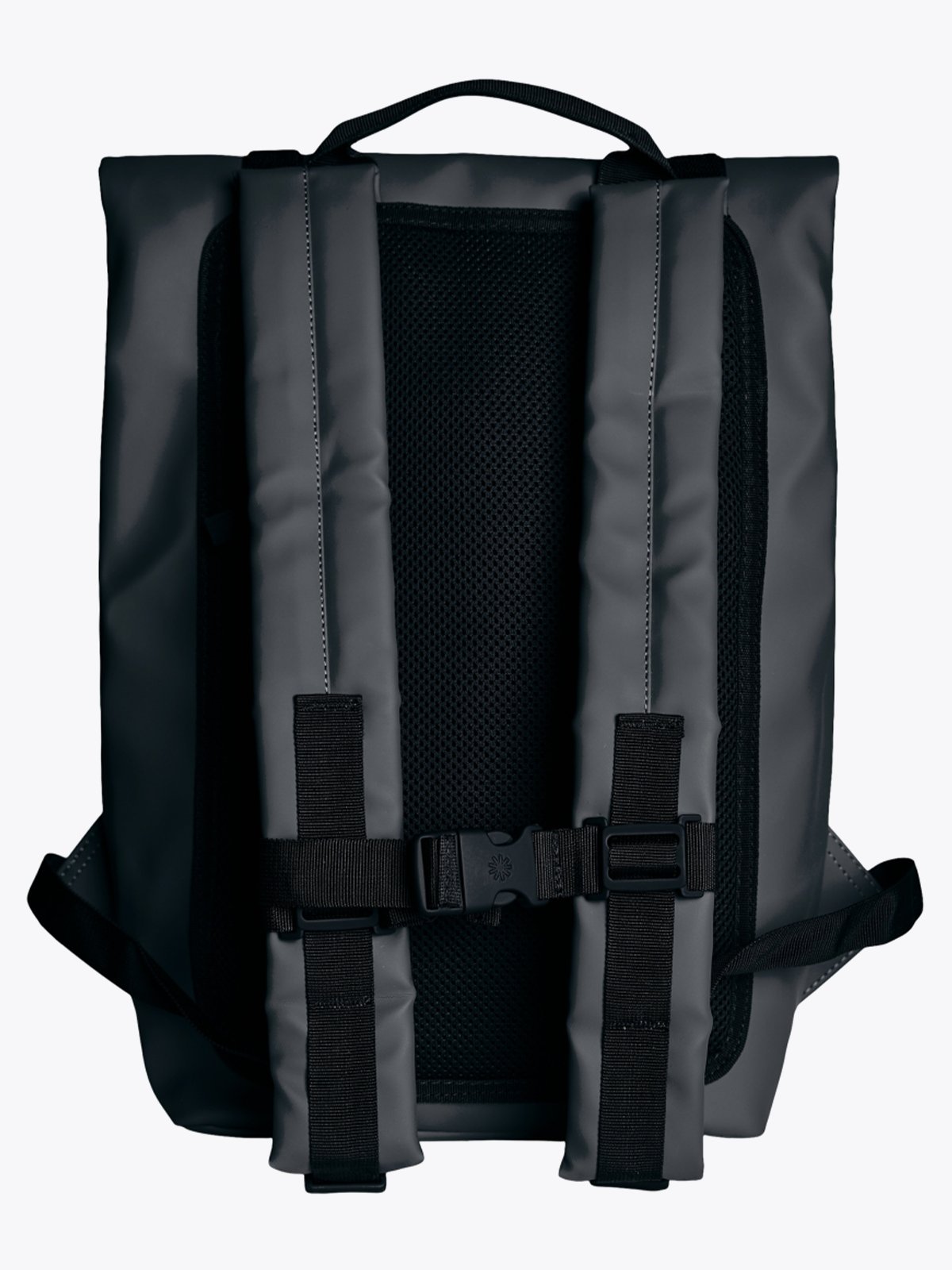 Rains Velcro Rolltop Backpack Slate